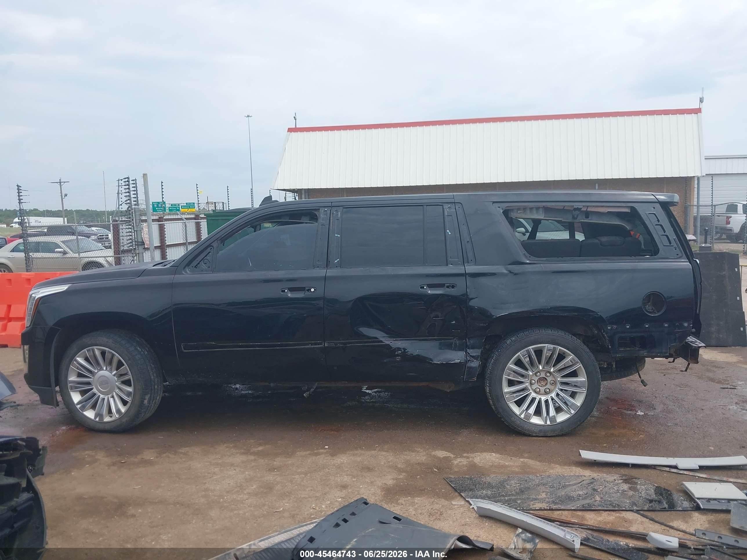 2015 Cadillac Escalade Esv Premium Black vin: 1GYS3TKJ8FR551380