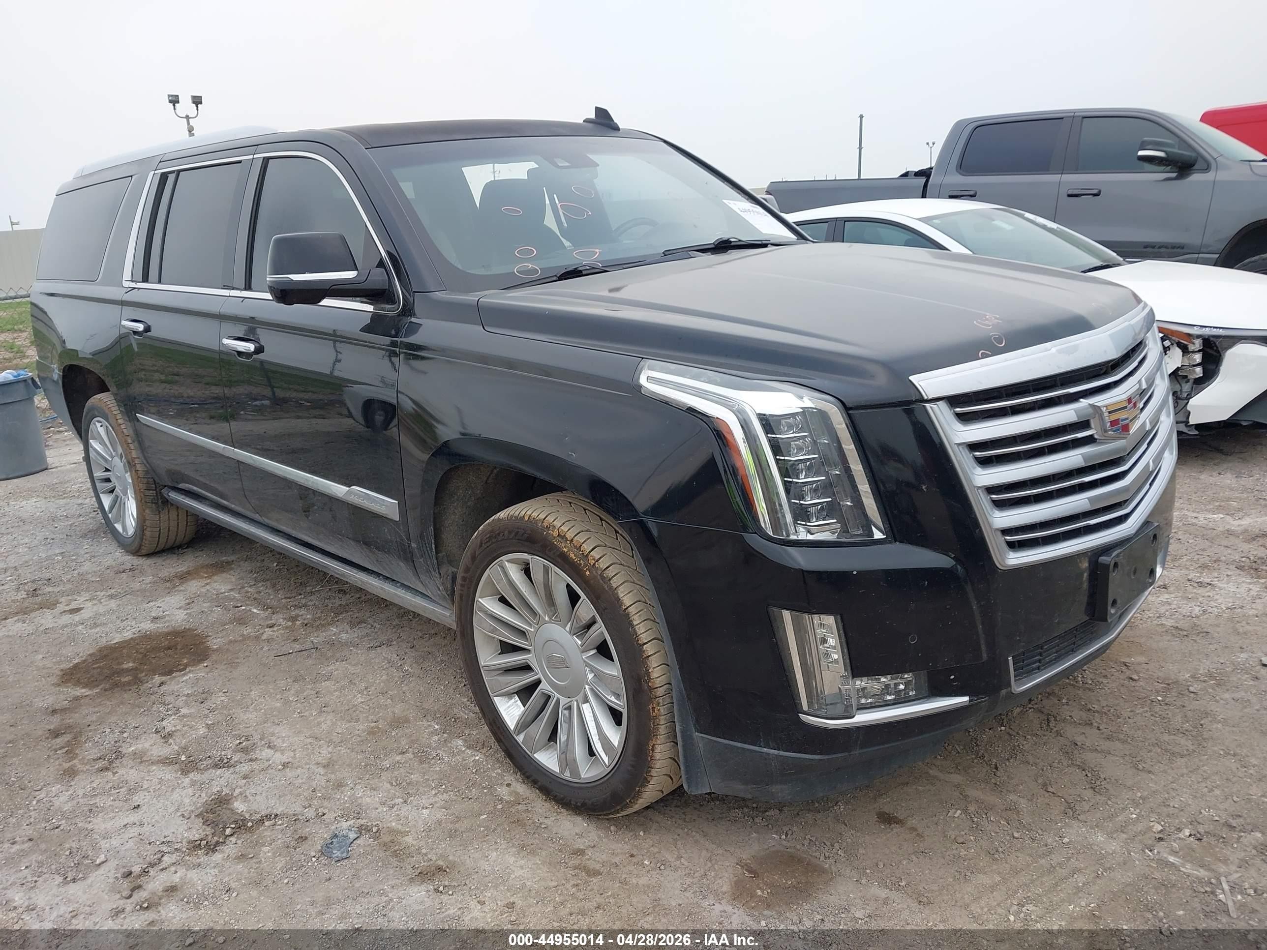 2015 Cadillac Escalade Esv Platinum Black vin: 1GYS3UKJ4FR615291