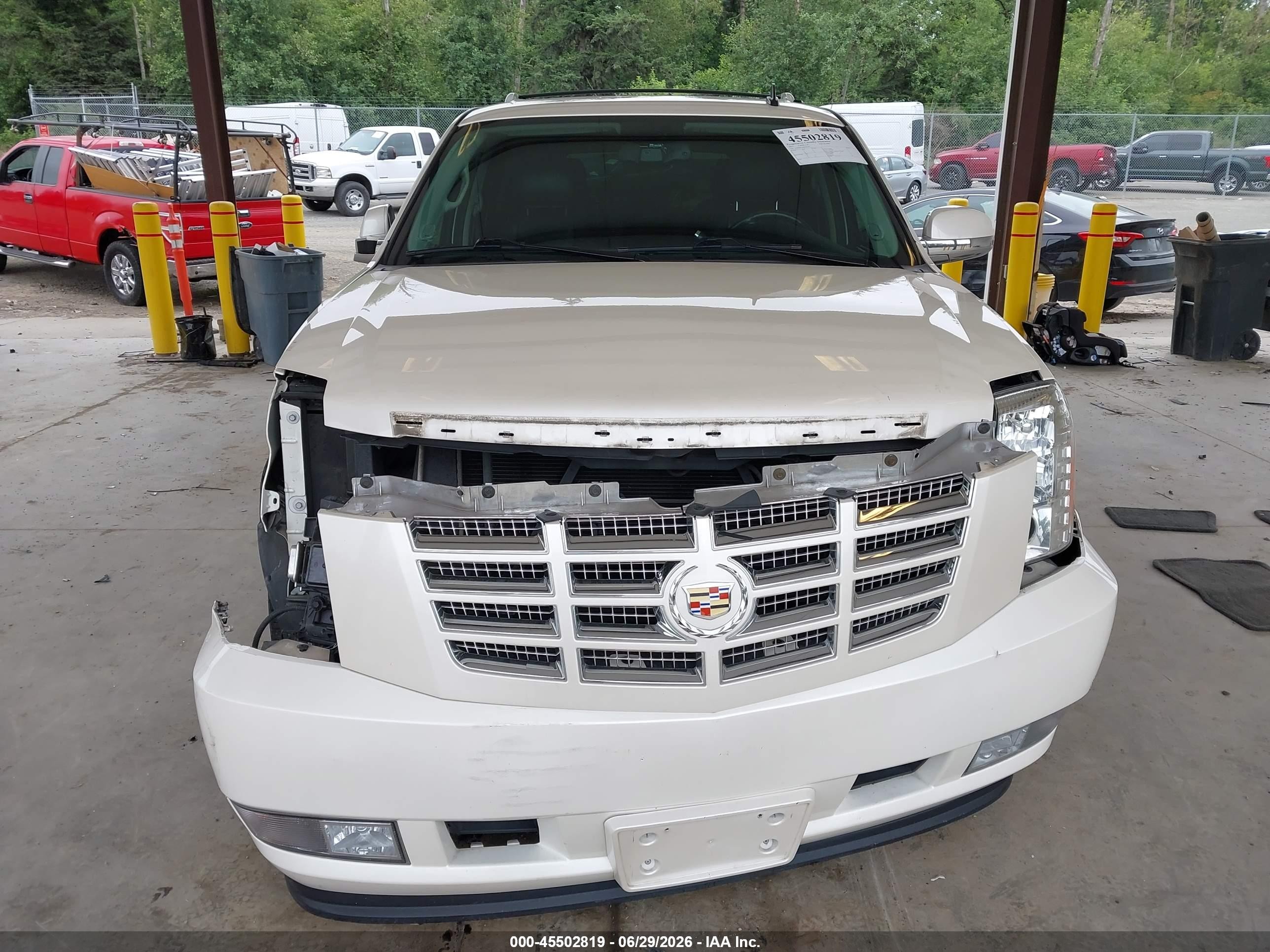 2013 Cadillac Escalade Luxury White vin: 1GYS4BEF6DR281187