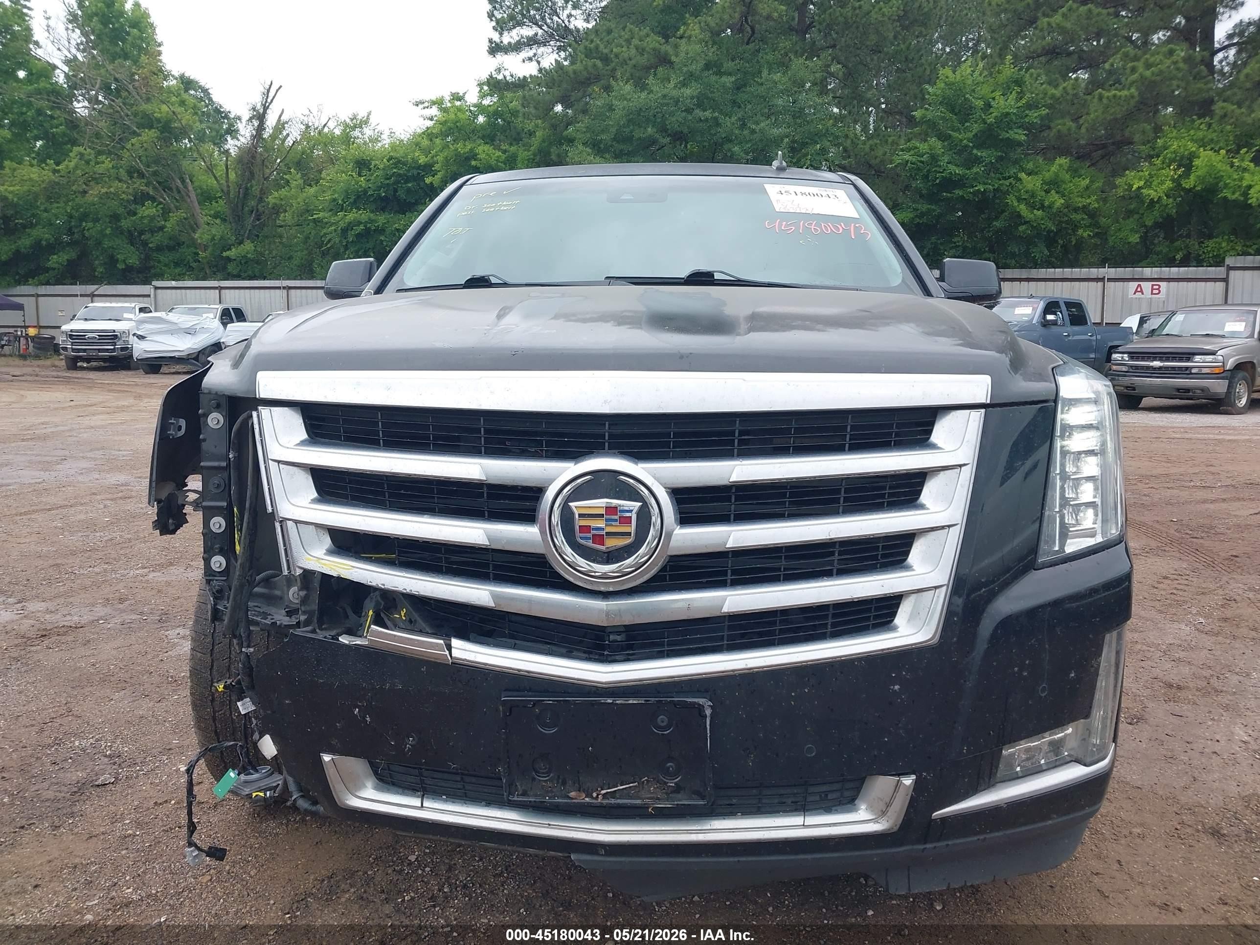 2015 Cadillac Escalade Luxury Black vin: 1GYS4BKJ0FR163941