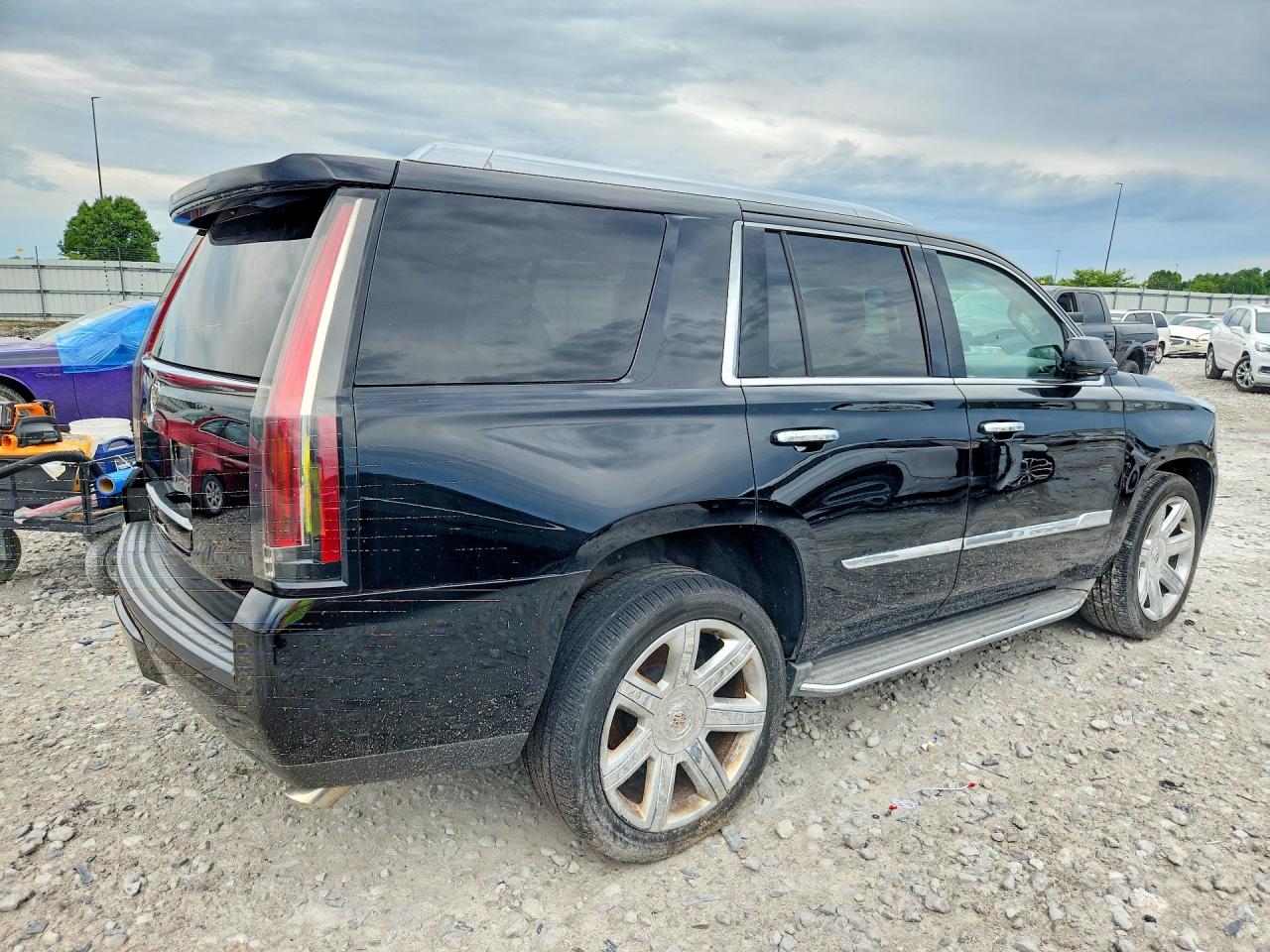 2015 Cadillac Escalade Luxury Black vin: 1GYS4BKJ3FR267159