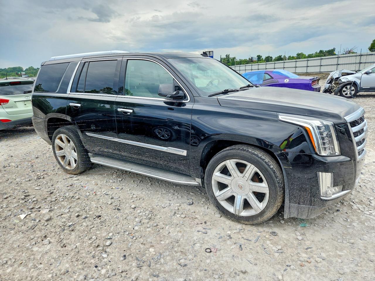 2015 Cadillac Escalade Luxury Black vin: 1GYS4BKJ3FR267159