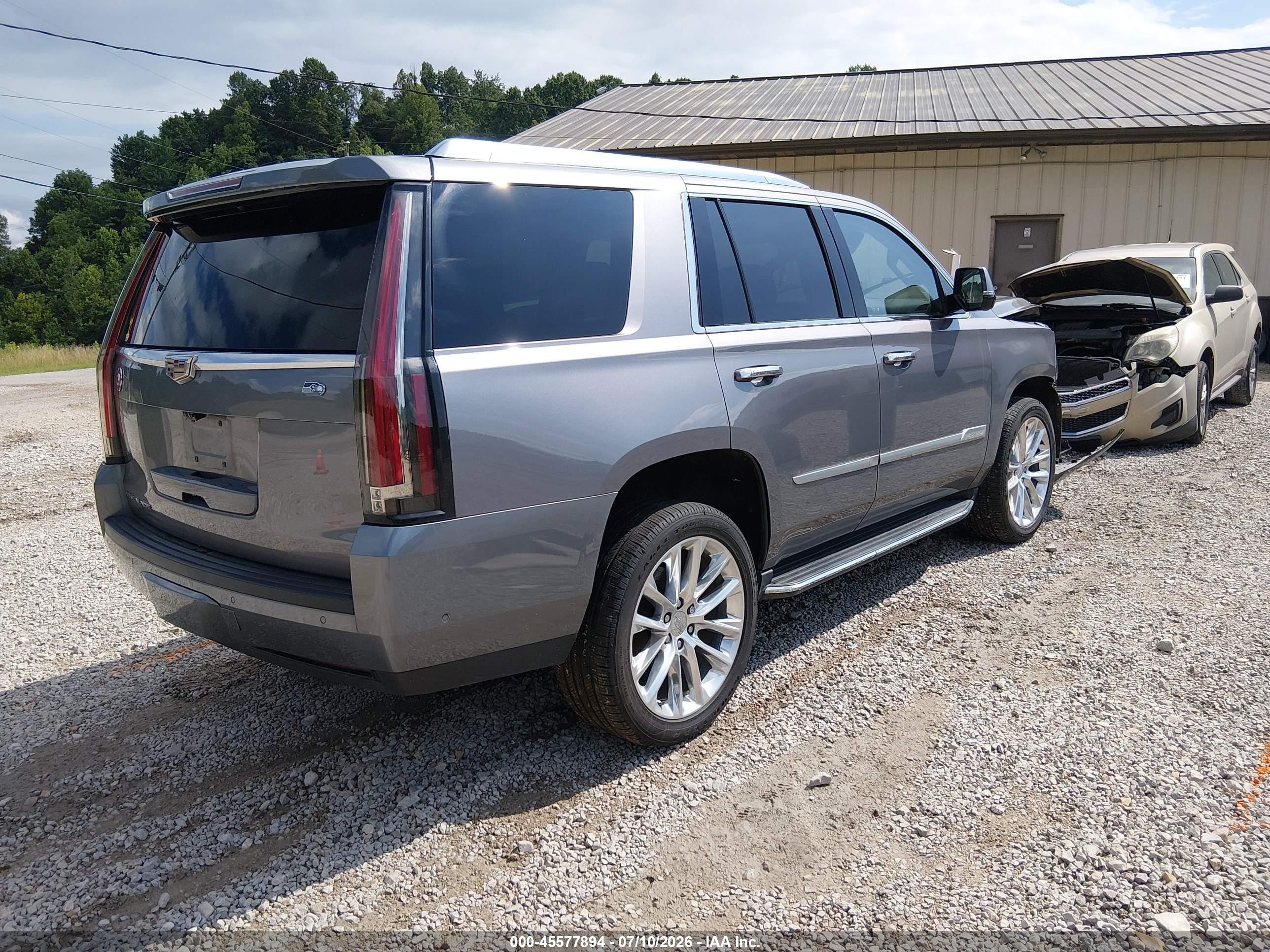 2020 Cadillac Escalade 4wd Luxury Синий vin: 1GYS4BKJ3LR254908