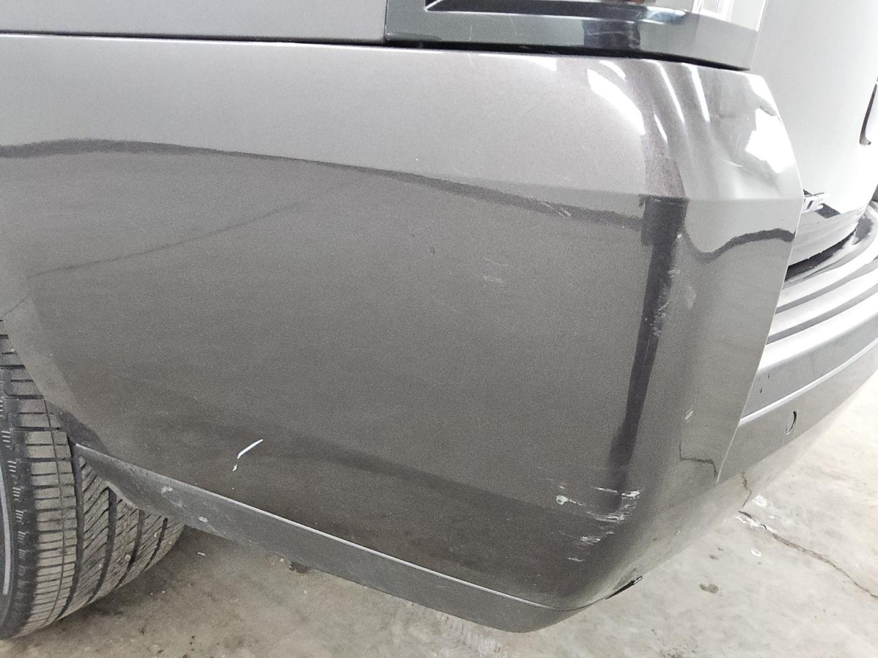 2015 Cadillac Escalade Luxury Gray vin: 1GYS4BKJ5FR231201 Damage: Rear Bumper, Heavy Scratch, 5 To 6 Inches