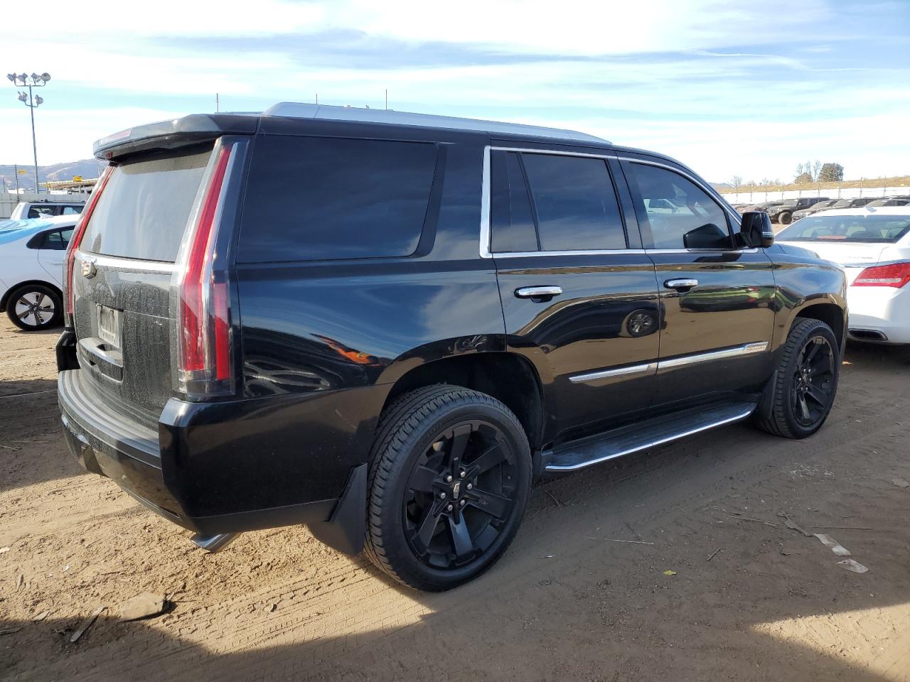 2016 Cadillac Escalade Luxury Black vin: 1GYS4BKJ7GR480794