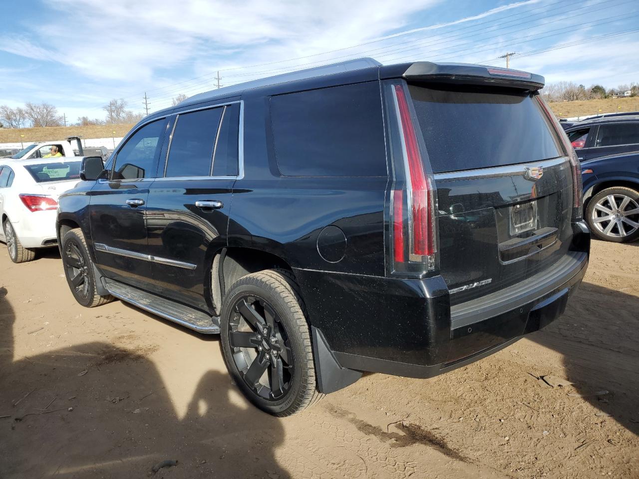 2016 Cadillac Escalade Luxury Black vin: 1GYS4BKJ7GR480794