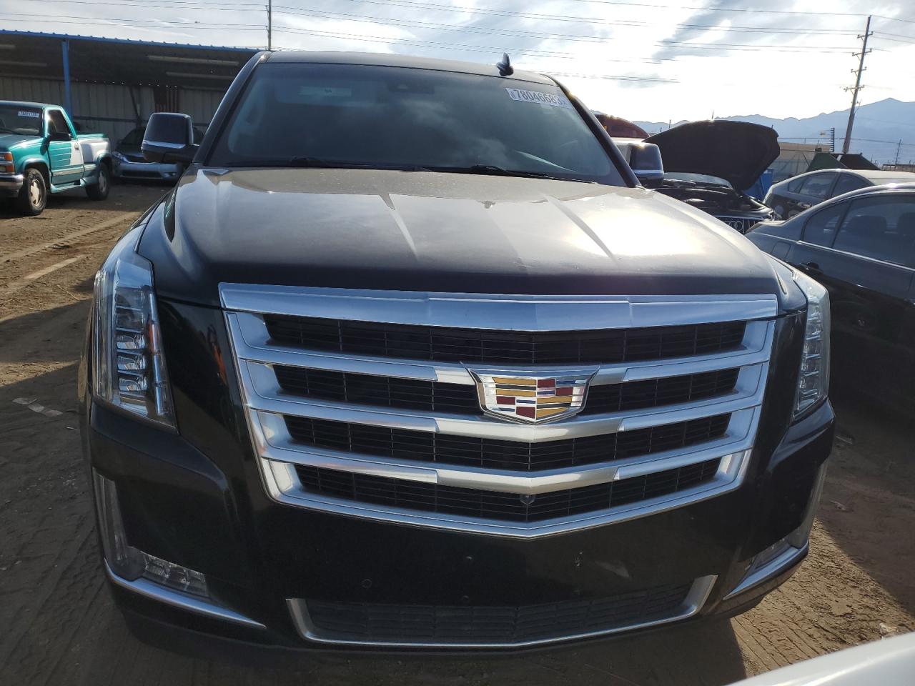 2016 Cadillac Escalade Luxury Black vin: 1GYS4BKJ7GR480794