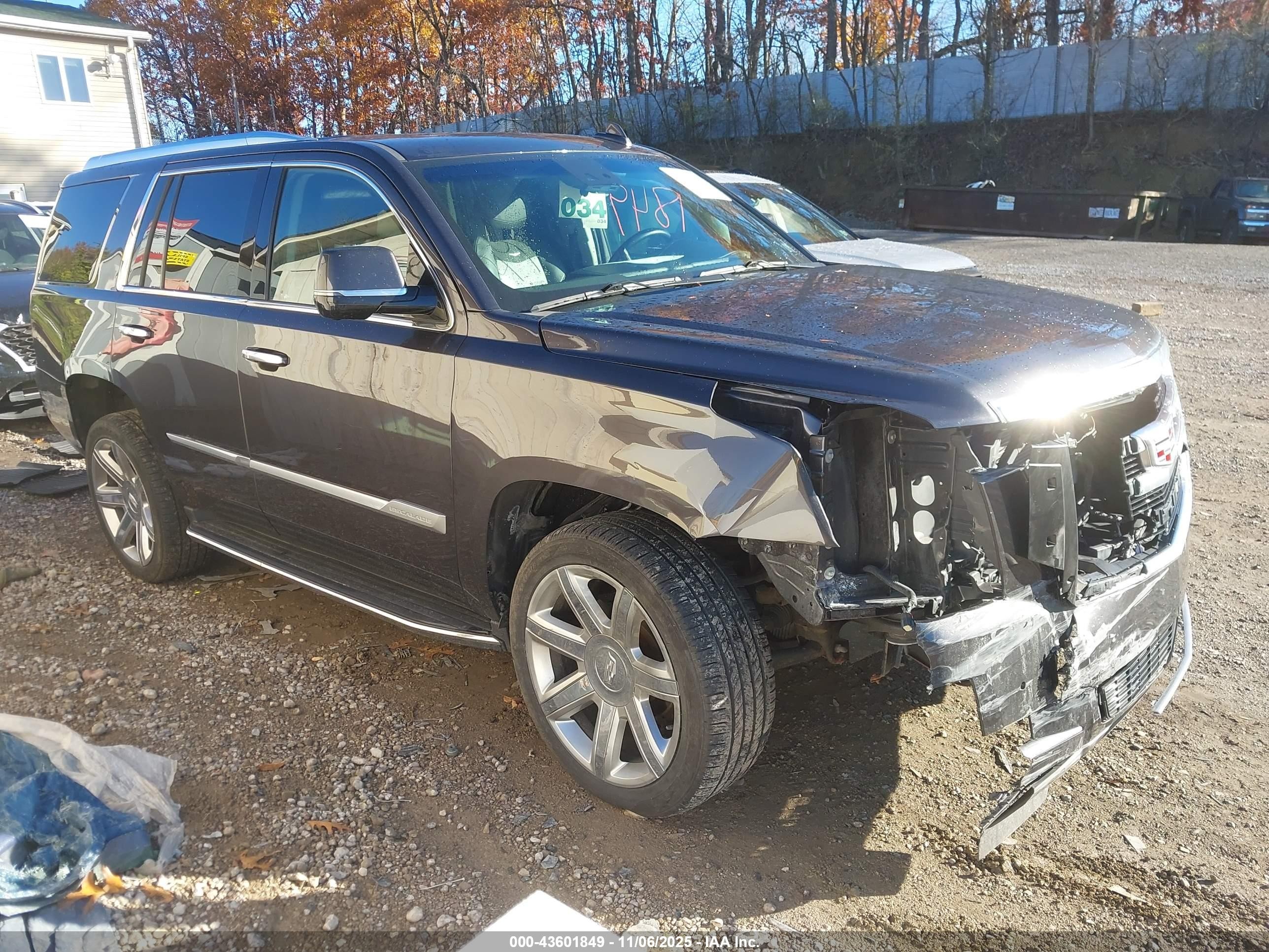 2018 Cadillac Escalade Luxury Черный vin: 1GYS4BKJ7JR103230