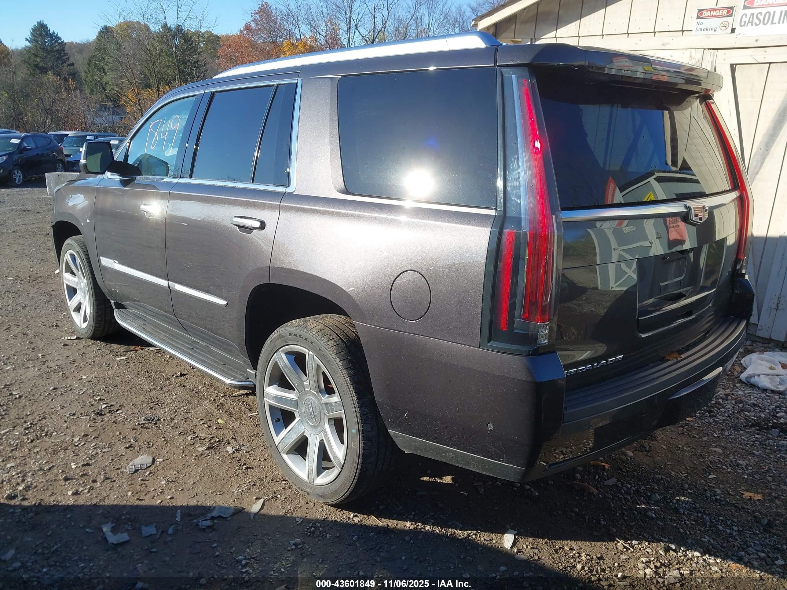2018 Cadillac Escalade Luxury Черный vin: 1GYS4BKJ7JR103230