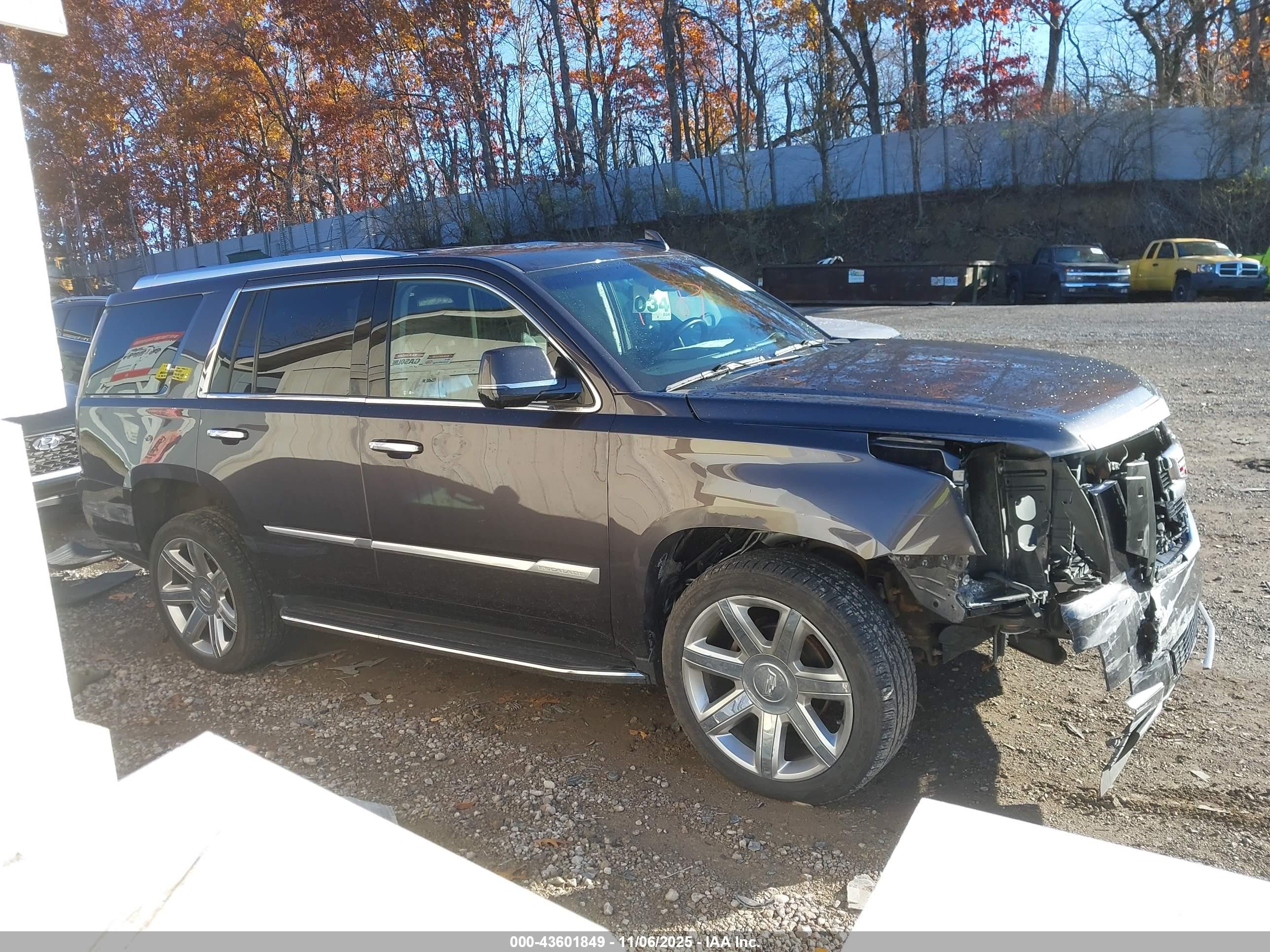 2018 Cadillac Escalade Luxury Черный vin: 1GYS4BKJ7JR103230