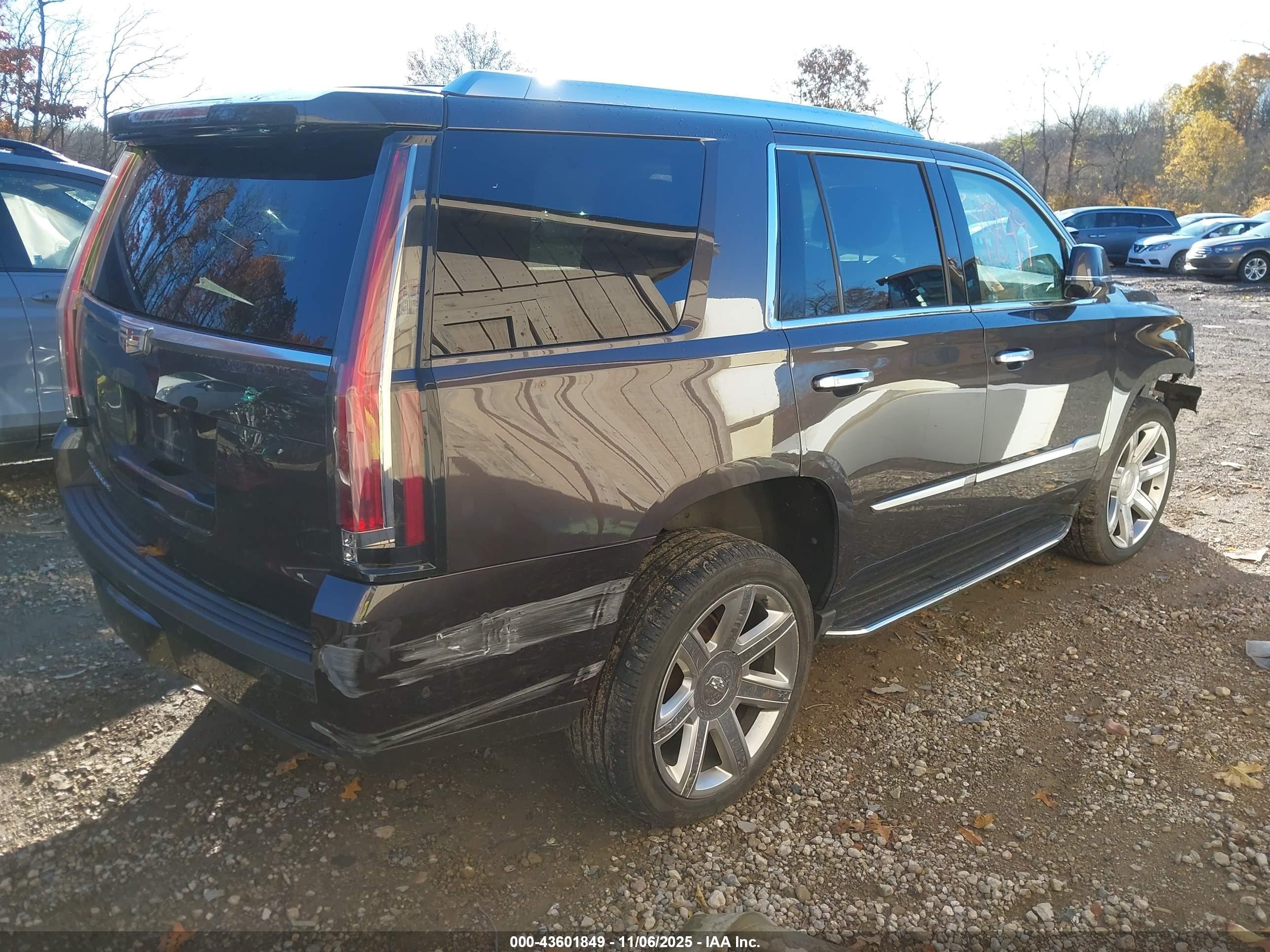 2018 Cadillac Escalade Luxury Черный vin: 1GYS4BKJ7JR103230