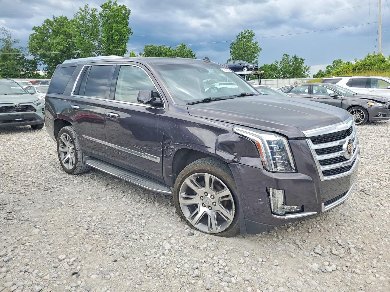 2015 Cadillac Escalade Luxury Black vin: 1GYS4BKJ8FR308675