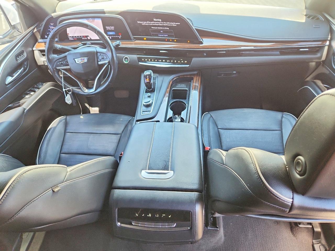 2022 Cadillac Escalade Premium Luxury White vin: 1GYS4BKL5NR221672