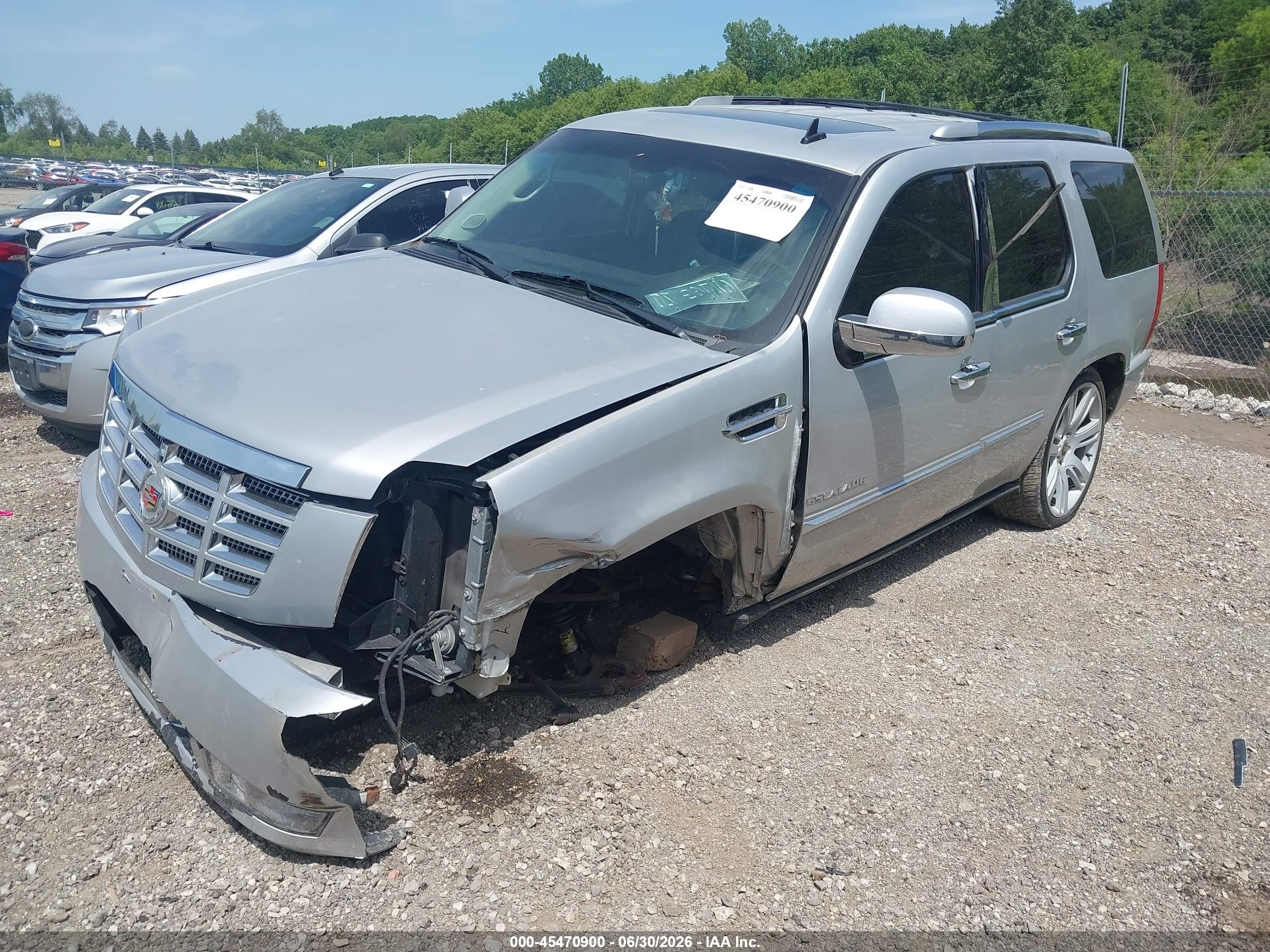 2011 Cadillac Escalade Premium Silver vin: 1GYS4CEF0BR161162