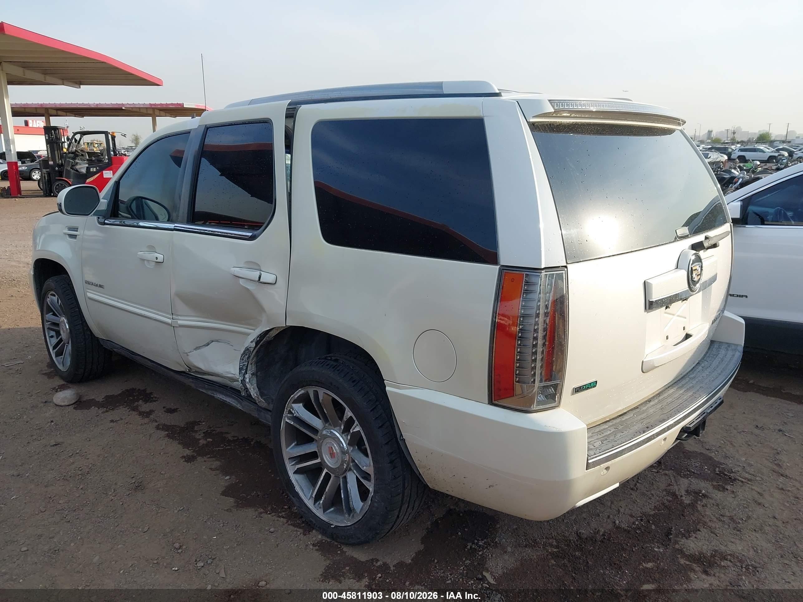 2012 Cadillac Escalade Premium White vin: 1GYS4CEF0CR251364