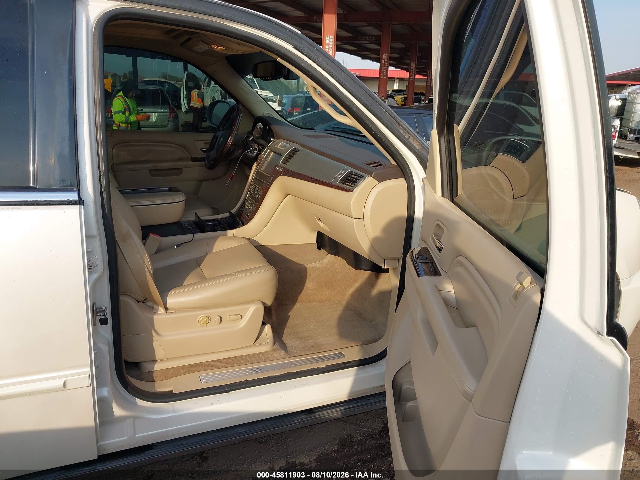 2012 Cadillac Escalade Premium White vin: 1GYS4CEF0CR251364