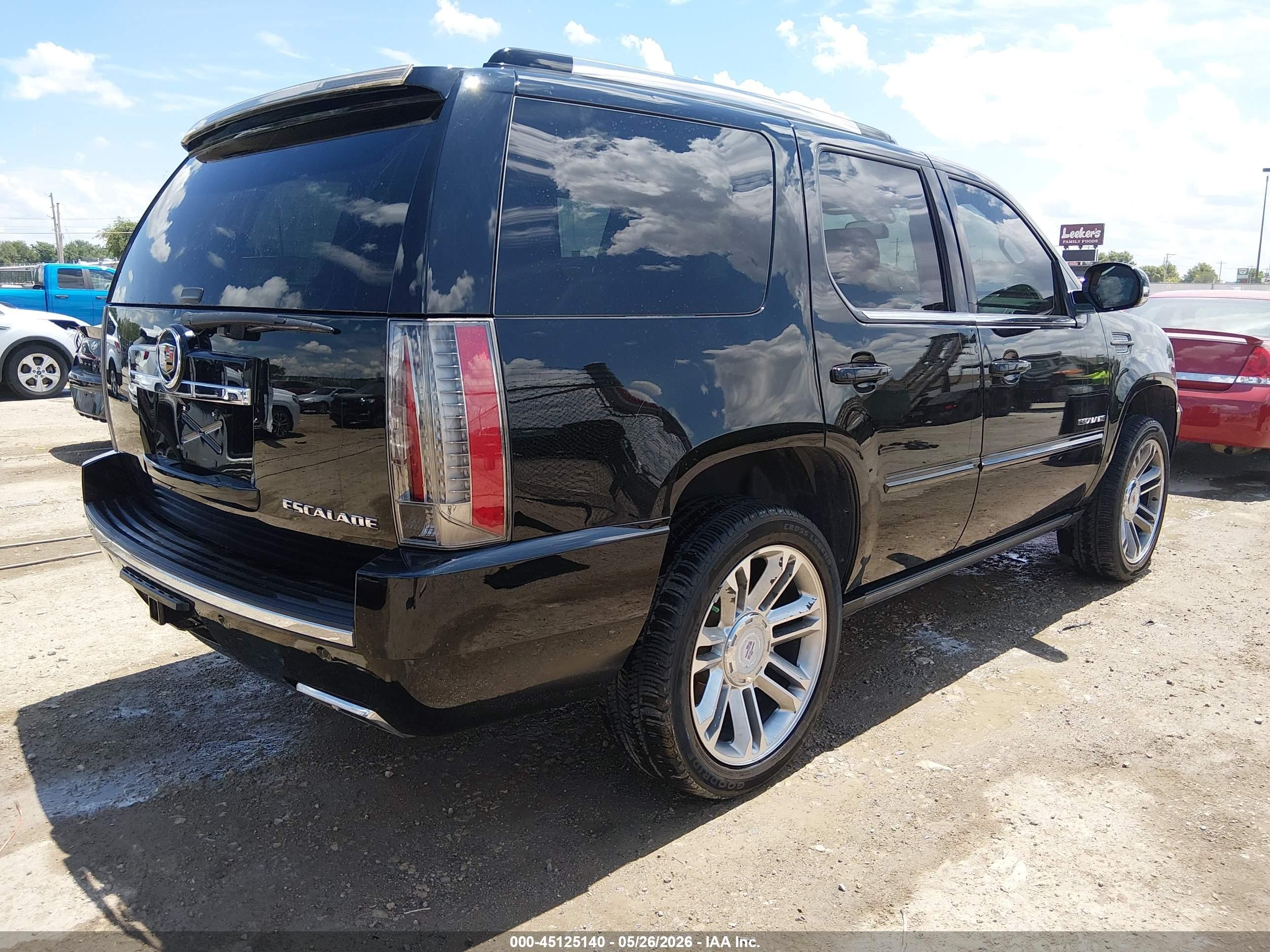 2013 Cadillac Escalade Premium Black vin: 1GYS4CEF5DR236411