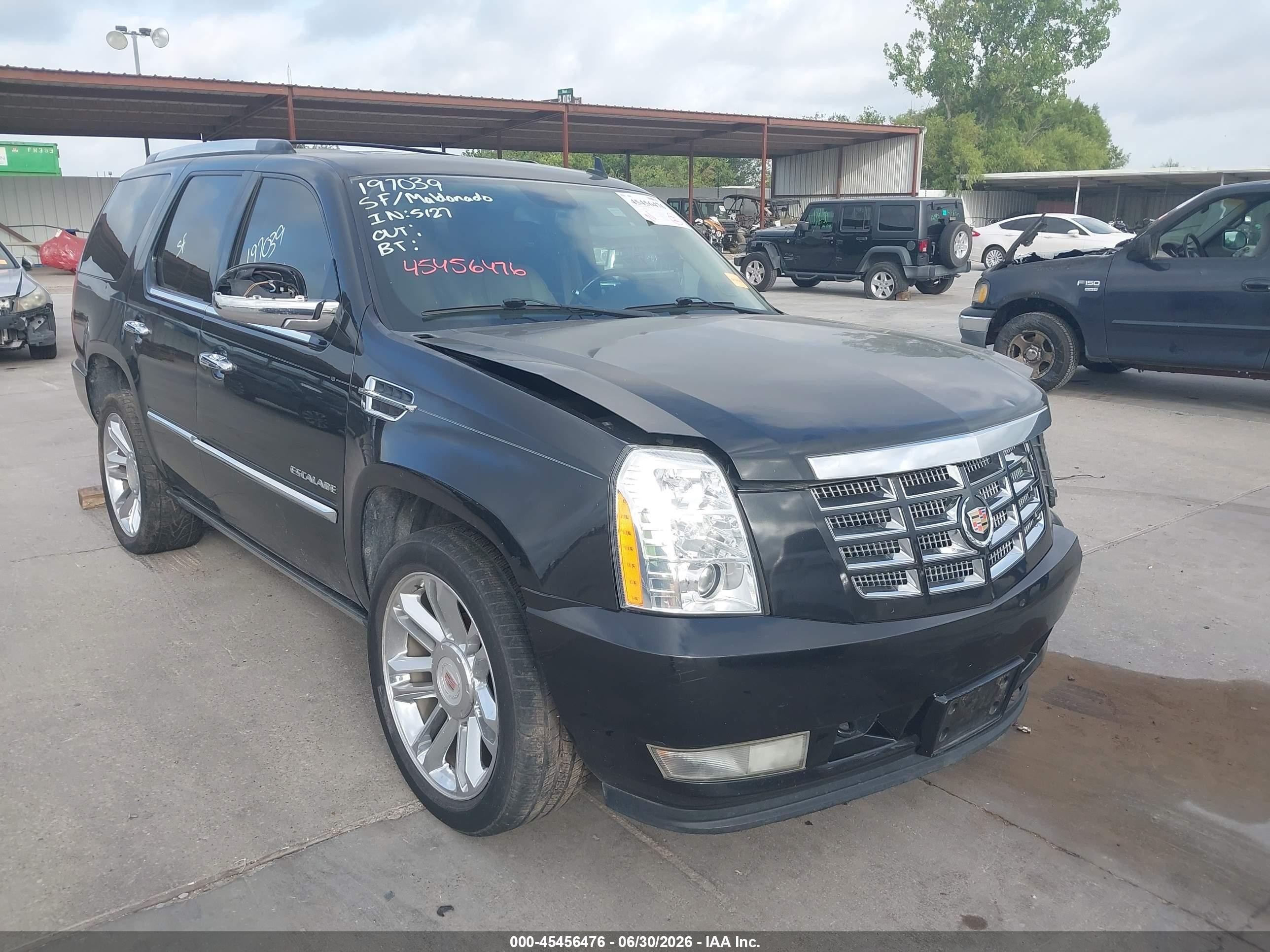 2011 Cadillac Escalade Premium Черный vin: 1GYS4CEF6BR196336