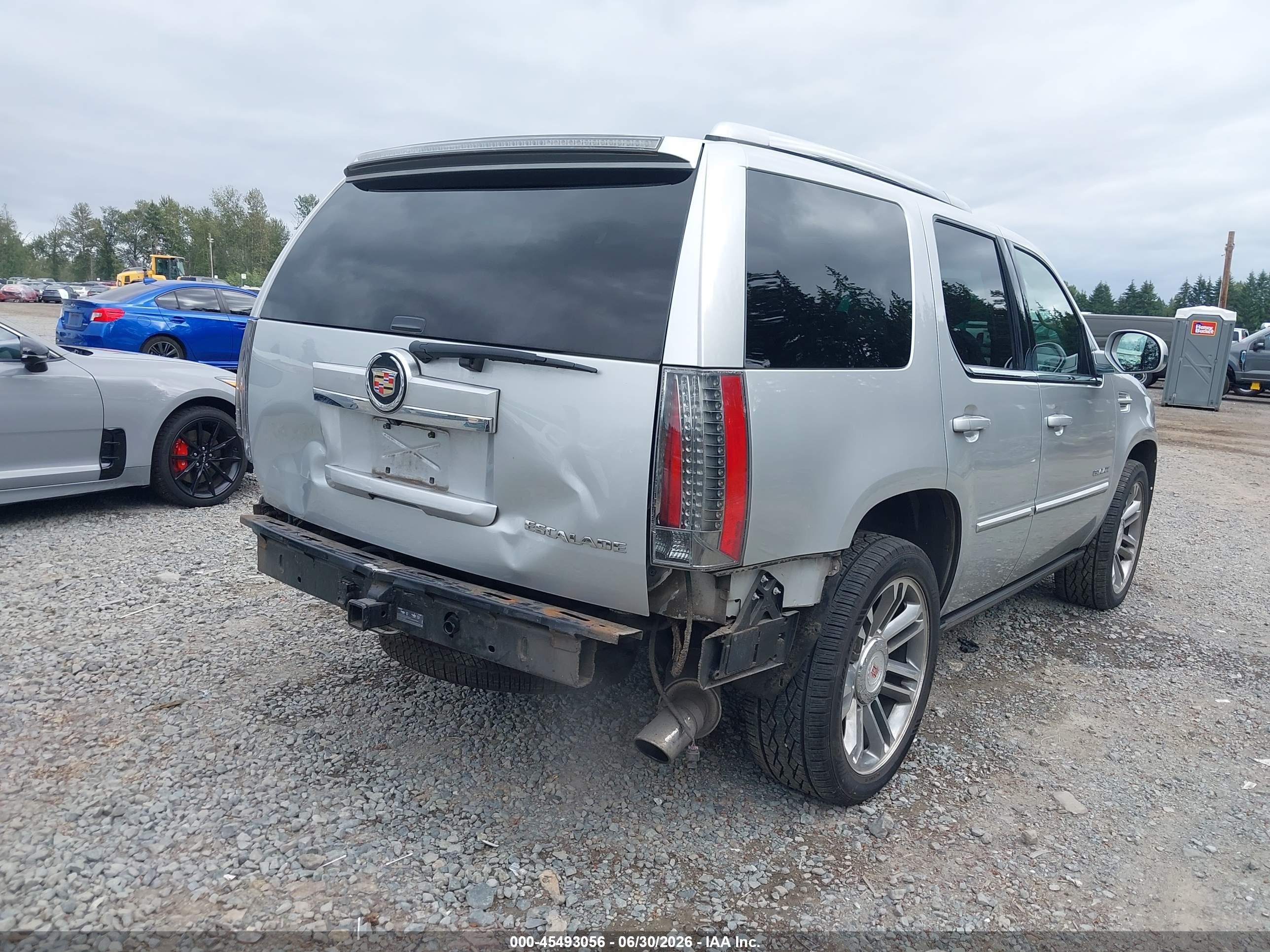 2013 Cadillac Escalade Premium Silver vin: 1GYS4CEF8DR378705