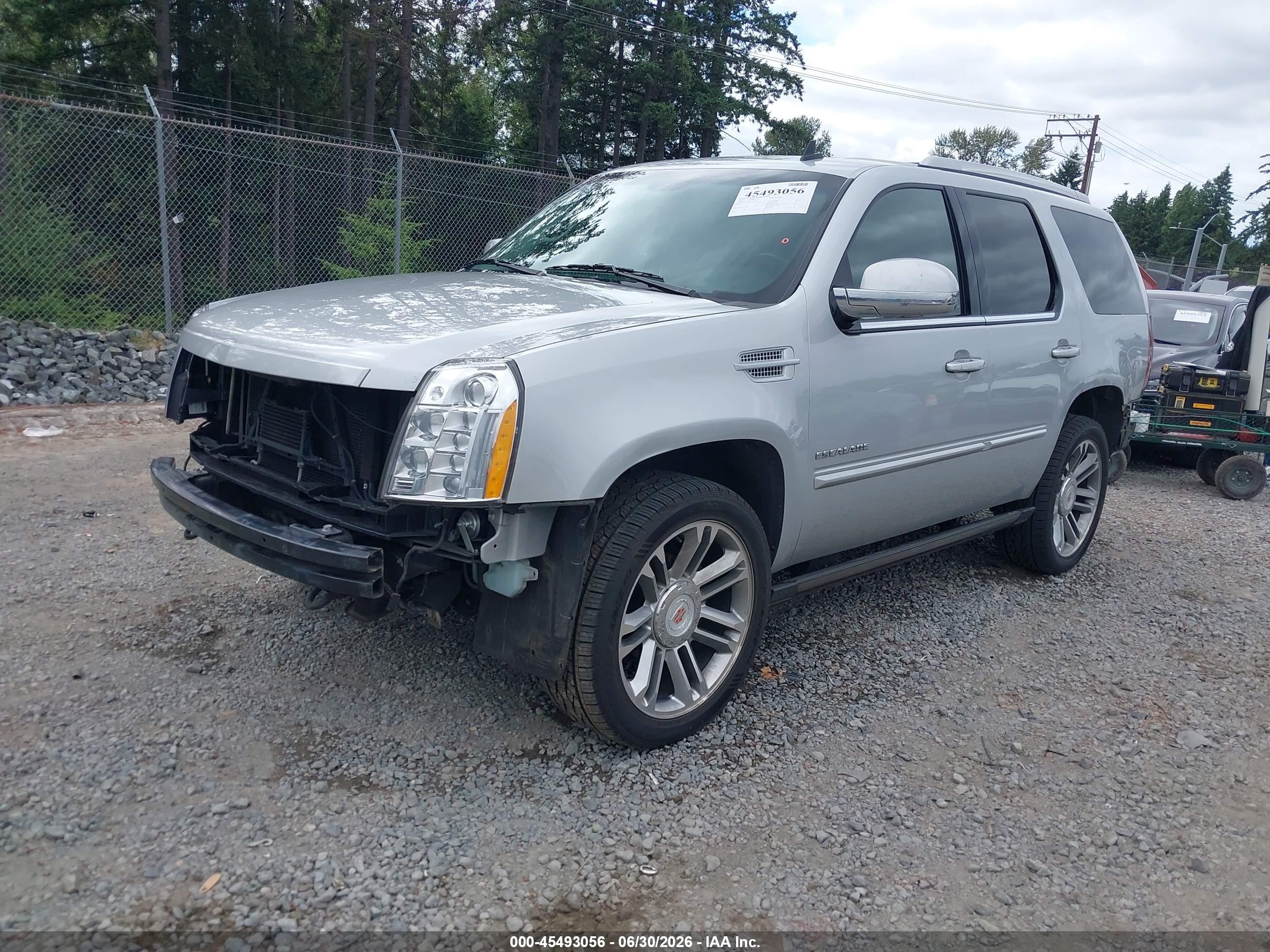 2013 Cadillac Escalade Premium Silver vin: 1GYS4CEF8DR378705