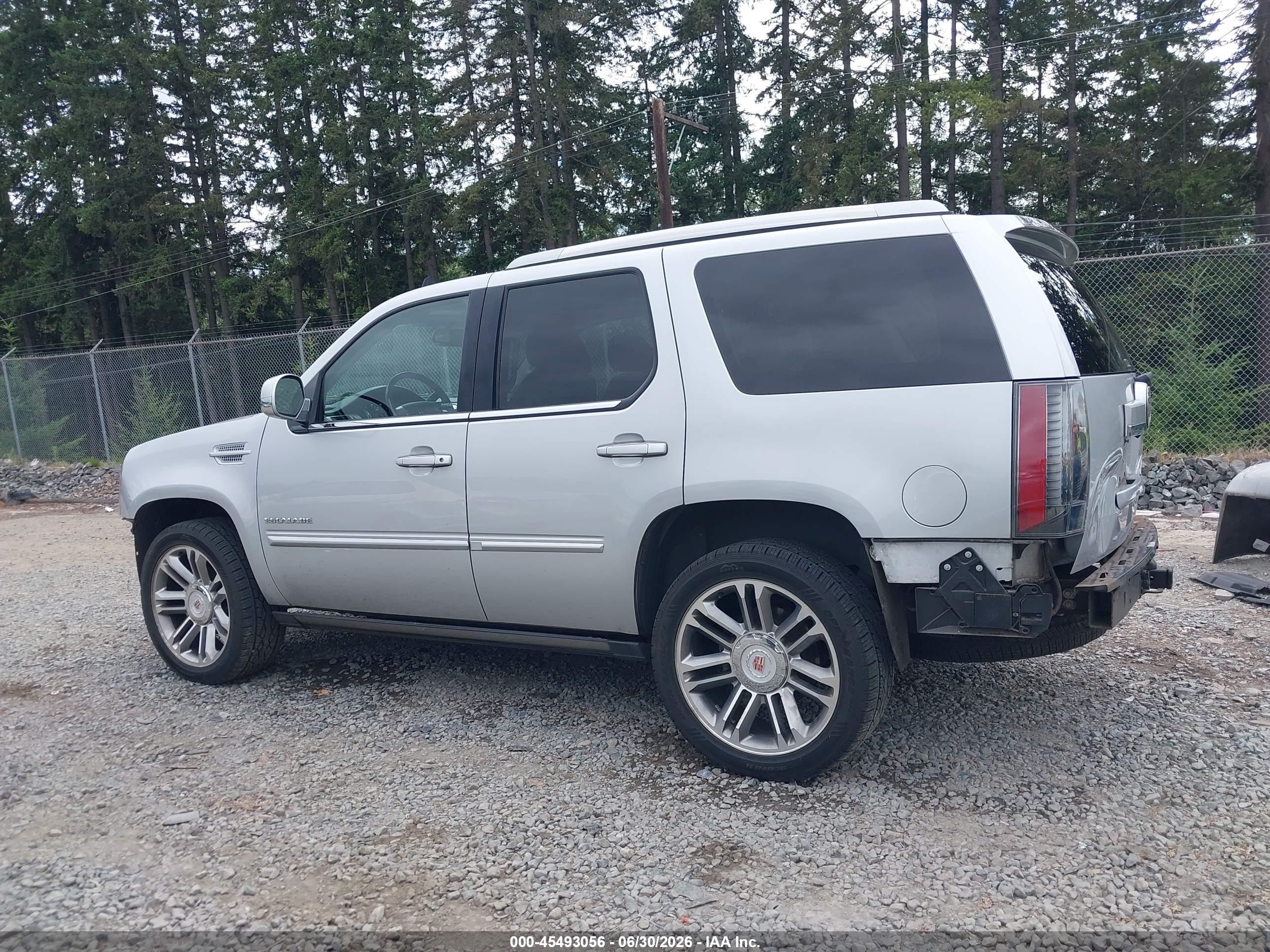 2013 Cadillac Escalade Premium Silver vin: 1GYS4CEF8DR378705