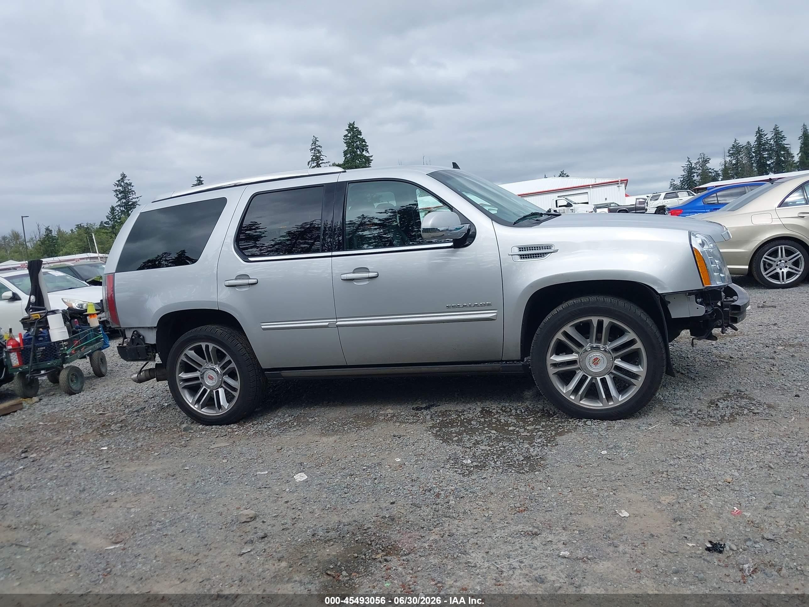 2013 Cadillac Escalade Premium Silver vin: 1GYS4CEF8DR378705