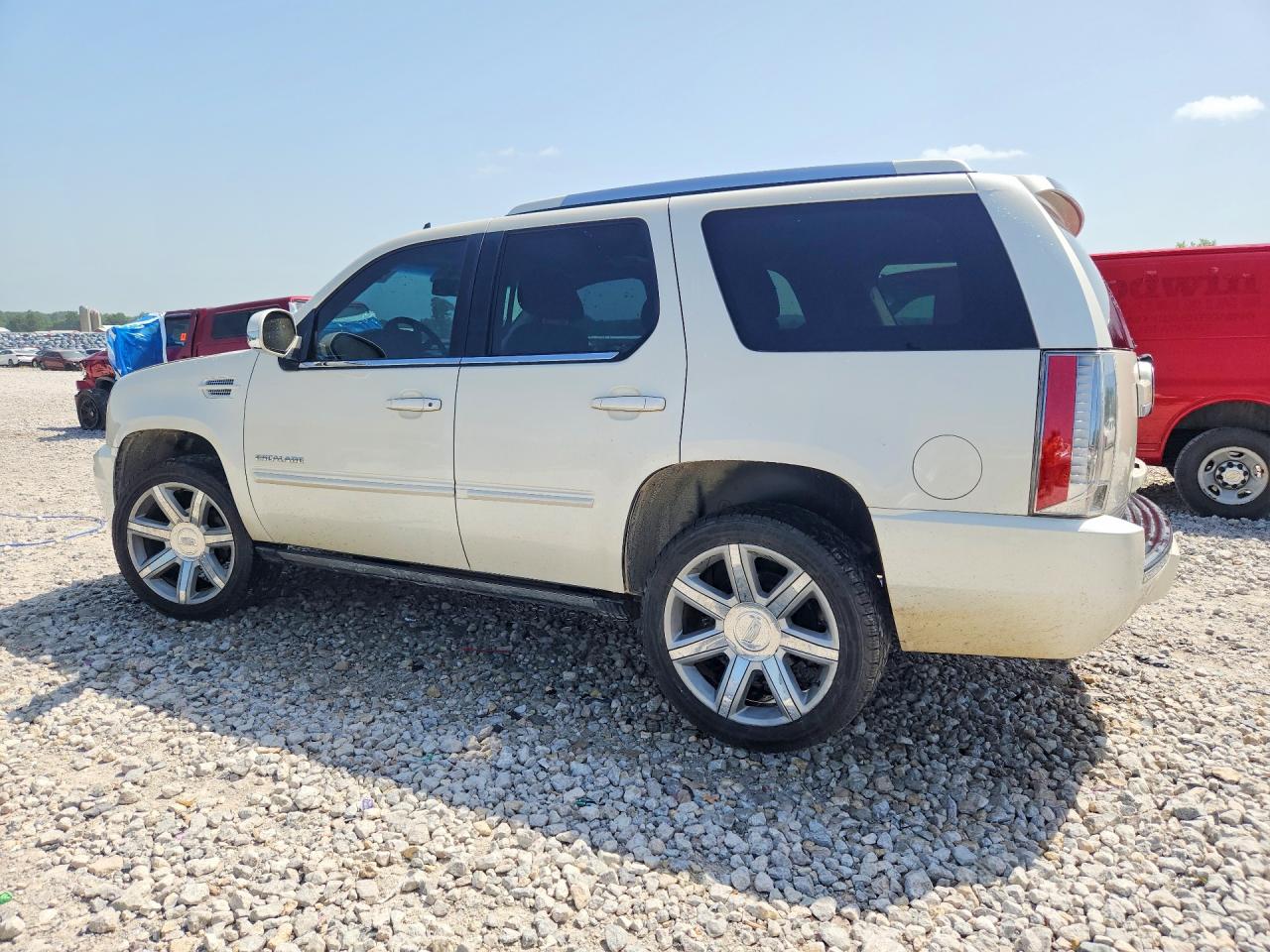 2014 Cadillac Escalade Premium White vin: 1GYS4CEF8ER207051