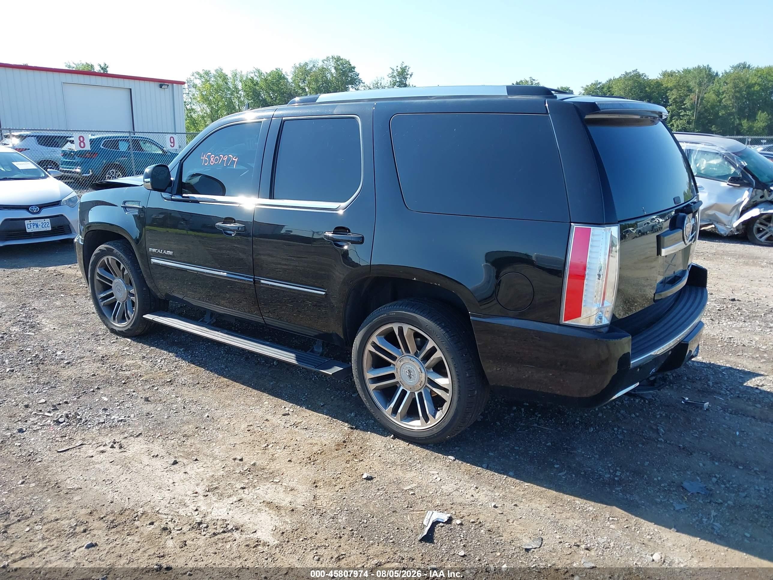 2013 Cadillac Escalade Premium Black vin: 1GYS4CEF9DR376381