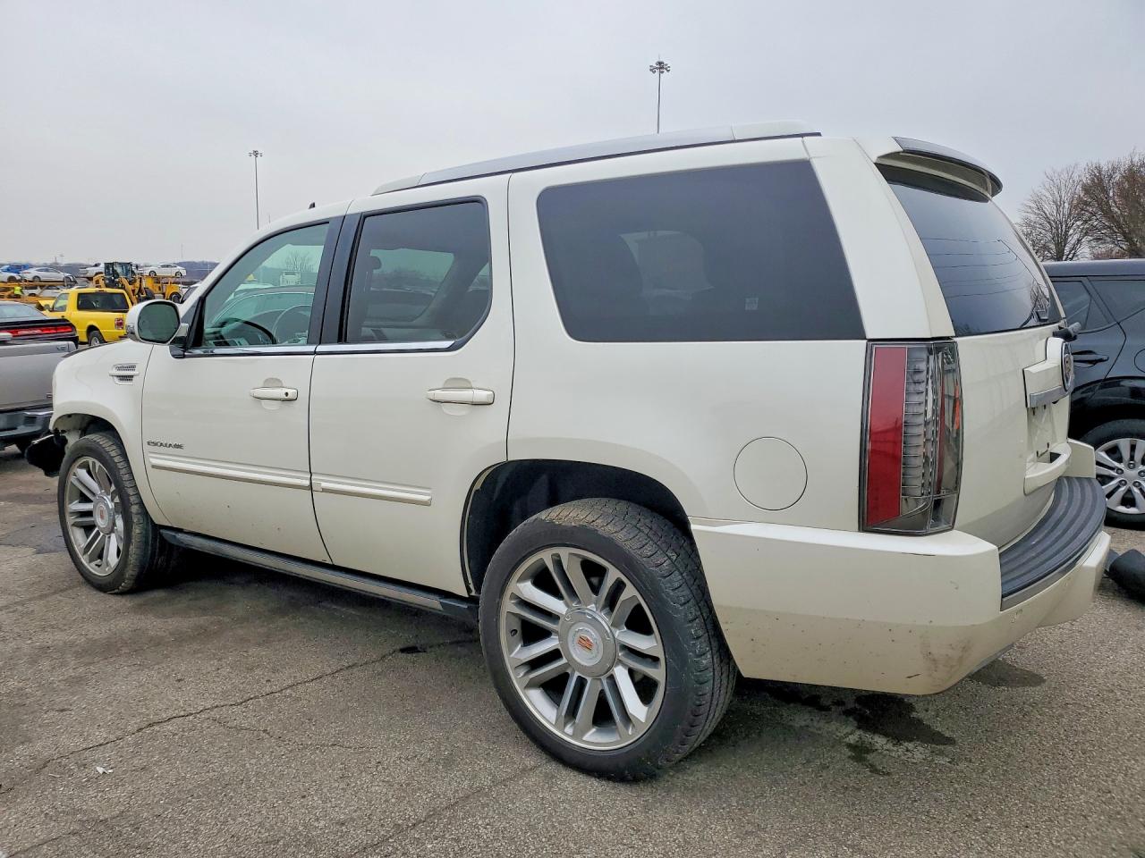 2014 Cadillac Escalade Premium White vin: 1GYS4CEF9ER166428