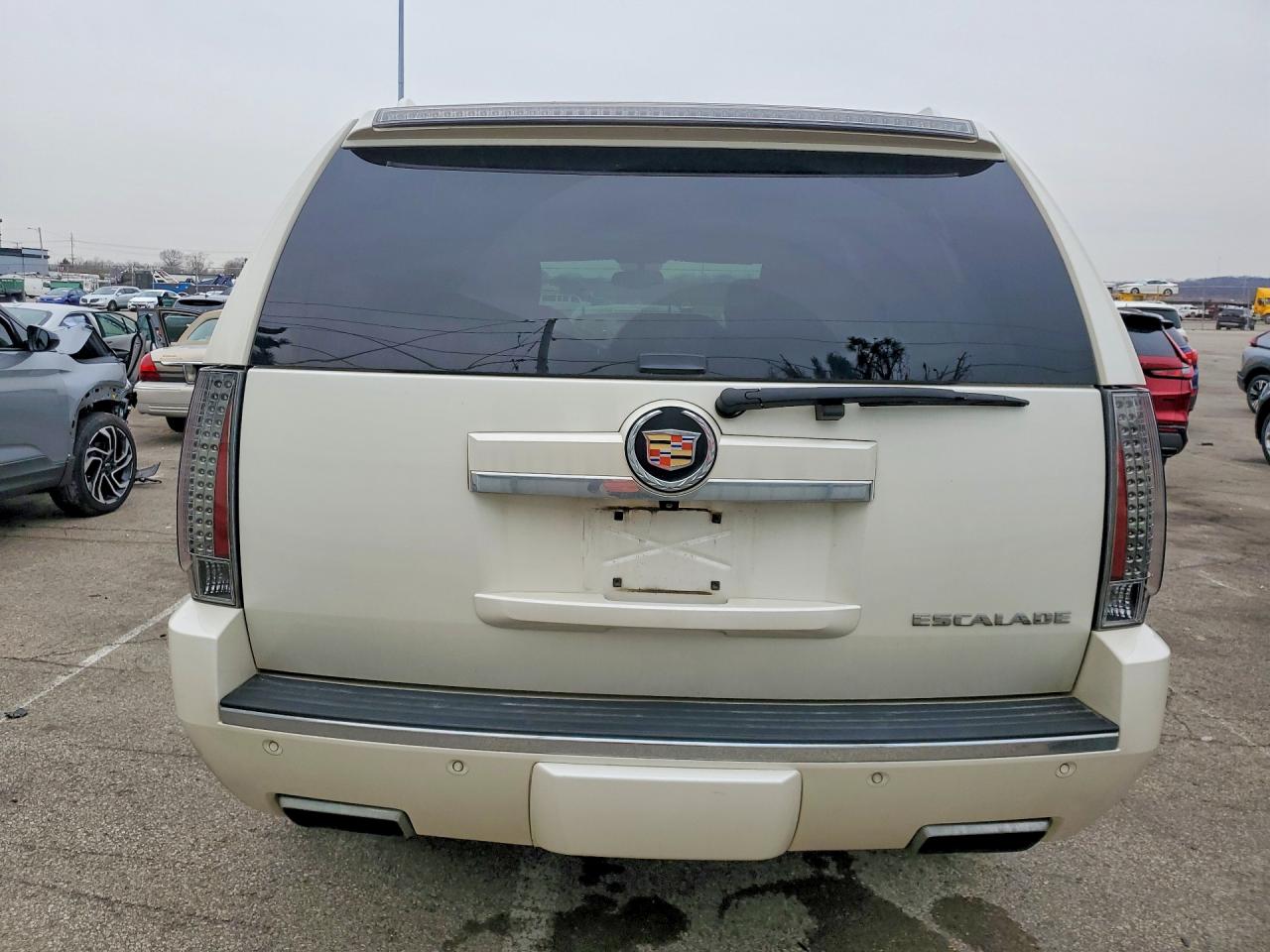 2014 Cadillac Escalade Premium White vin: 1GYS4CEF9ER166428
