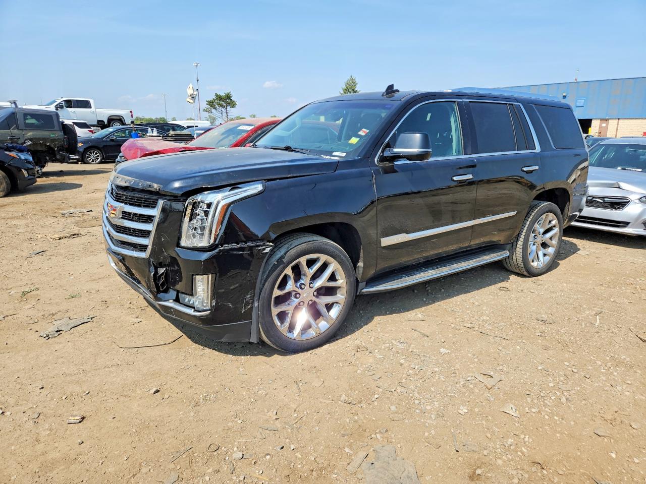 2016 Cadillac Escalade Premium Black vin: 1GYS4CKJ0GR280054