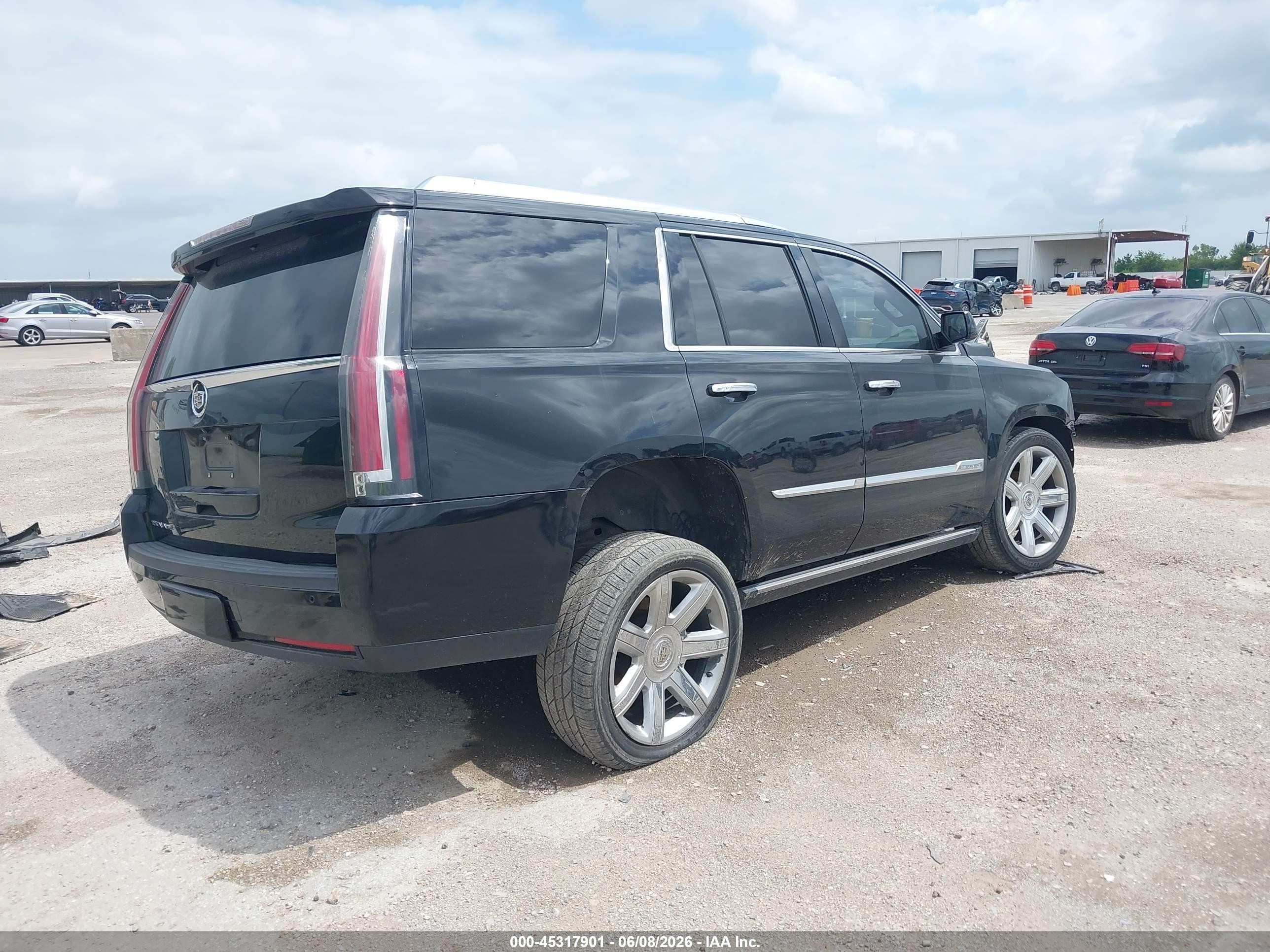 2015 Cadillac Escalade Premium Black vin: 1GYS4CKJ2FR153532