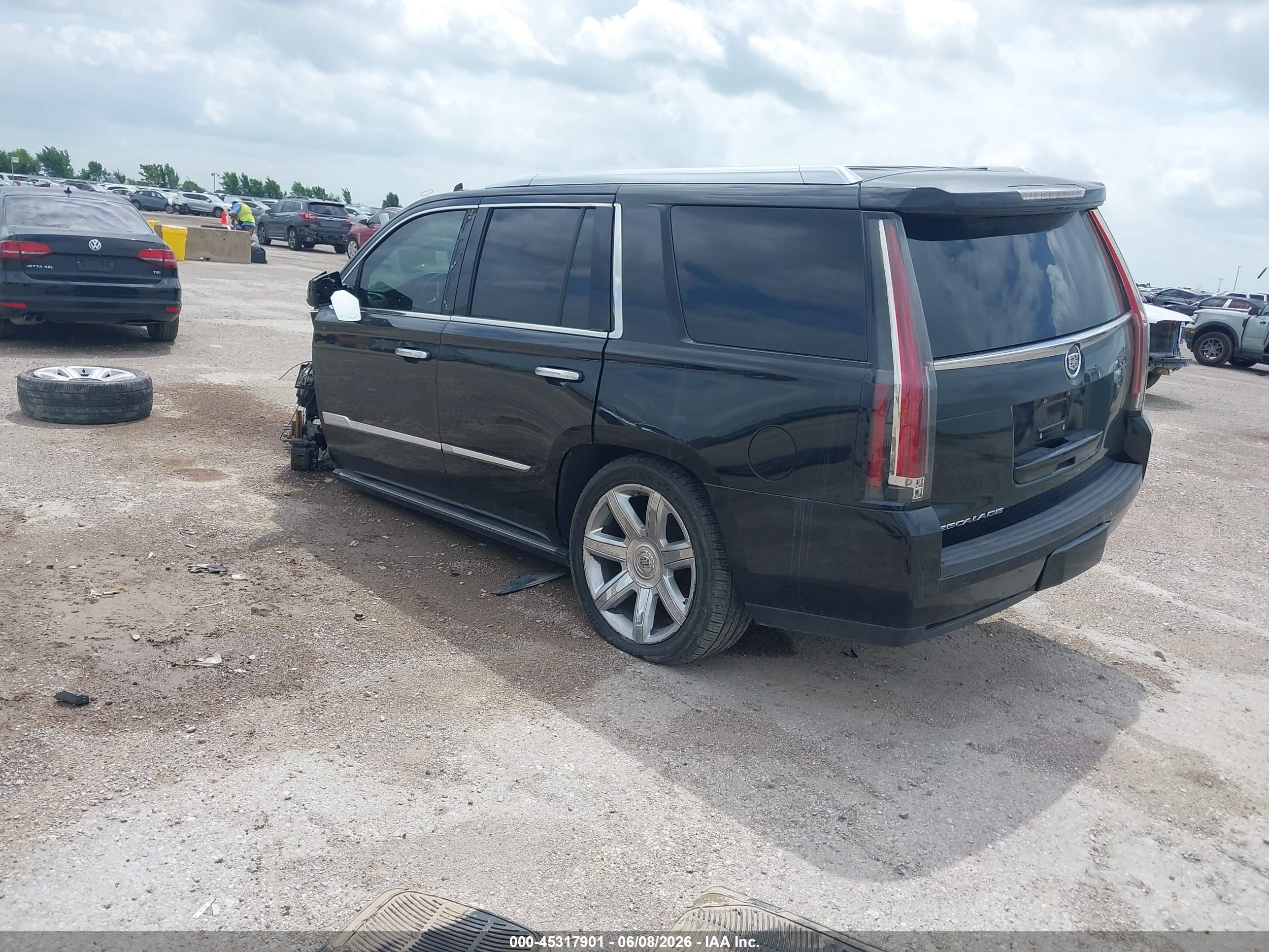 2015 Cadillac Escalade Premium Black vin: 1GYS4CKJ2FR153532