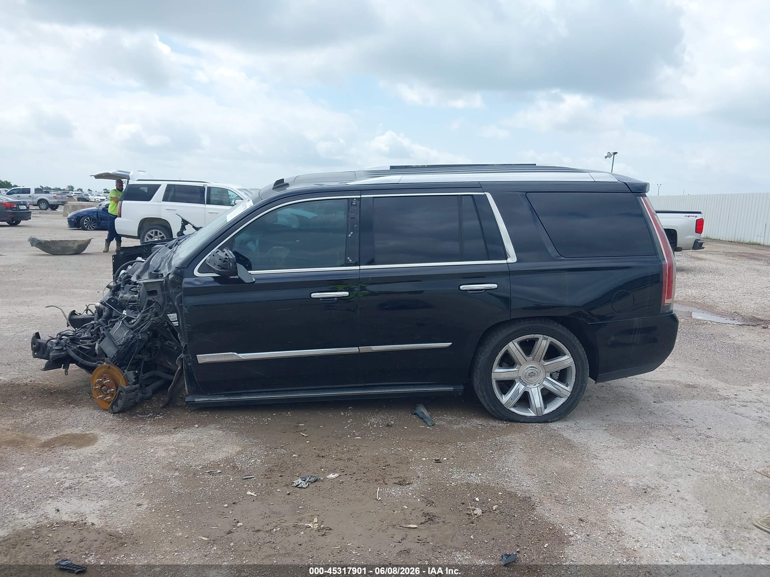2015 Cadillac Escalade Premium Black vin: 1GYS4CKJ2FR153532