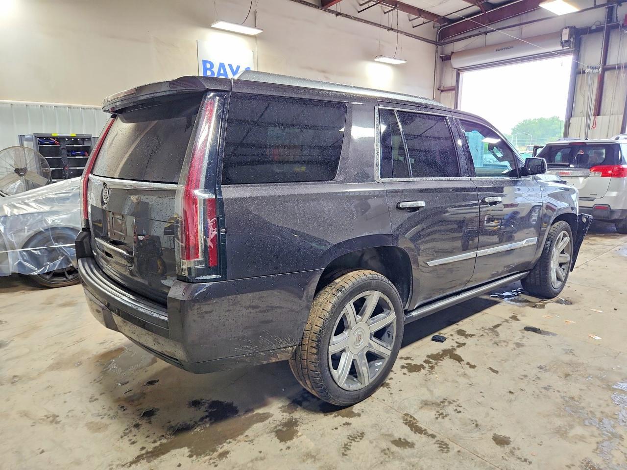 2015 Cadillac Escalade Premium Gray vin: 1GYS4CKJ3FR178052