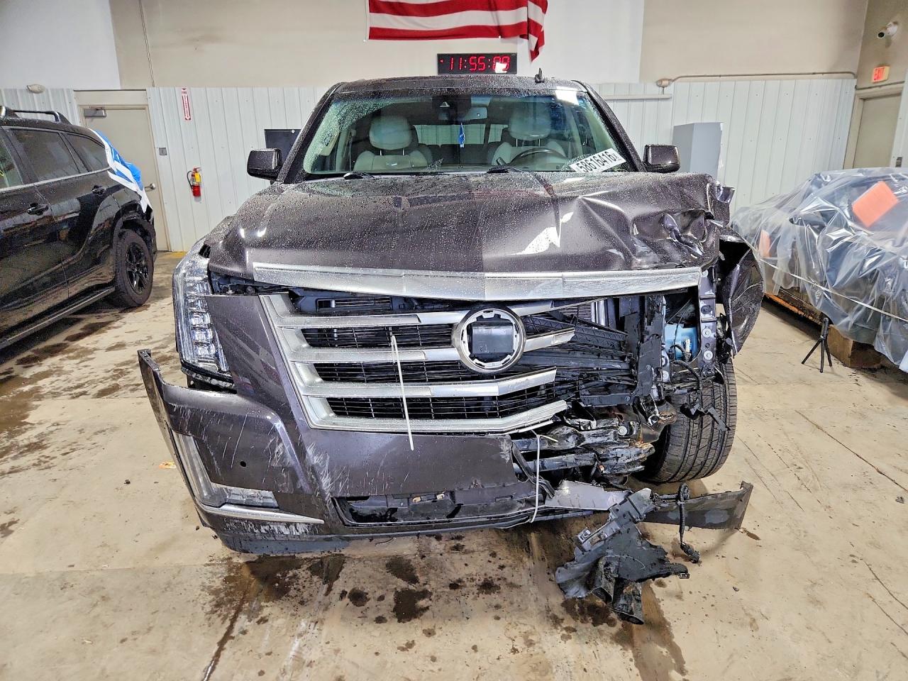 2015 Cadillac Escalade Premium Gray vin: 1GYS4CKJ3FR178052