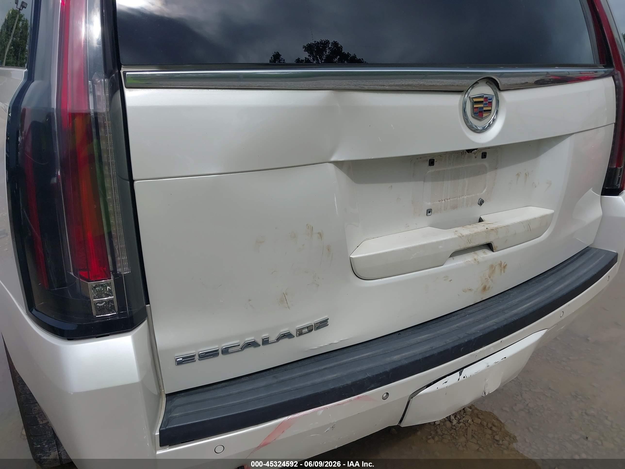 2015 Cadillac Escalade Premium Белый vin: 1GYS4CKJ4FR277415