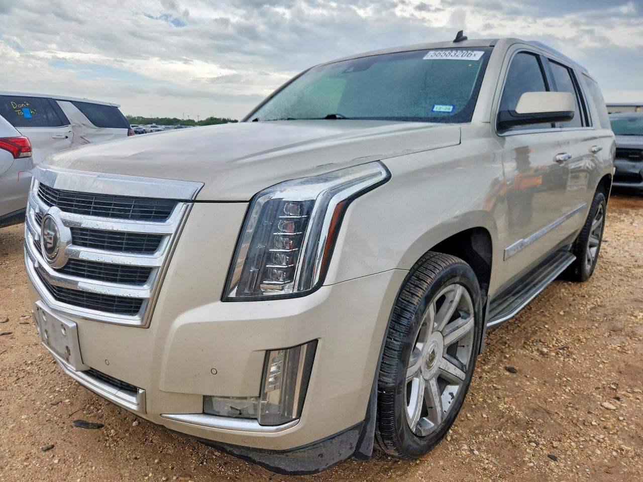 2015 Cadillac Escalade Premium Tan vin: 1GYS4CKJ9FR212902