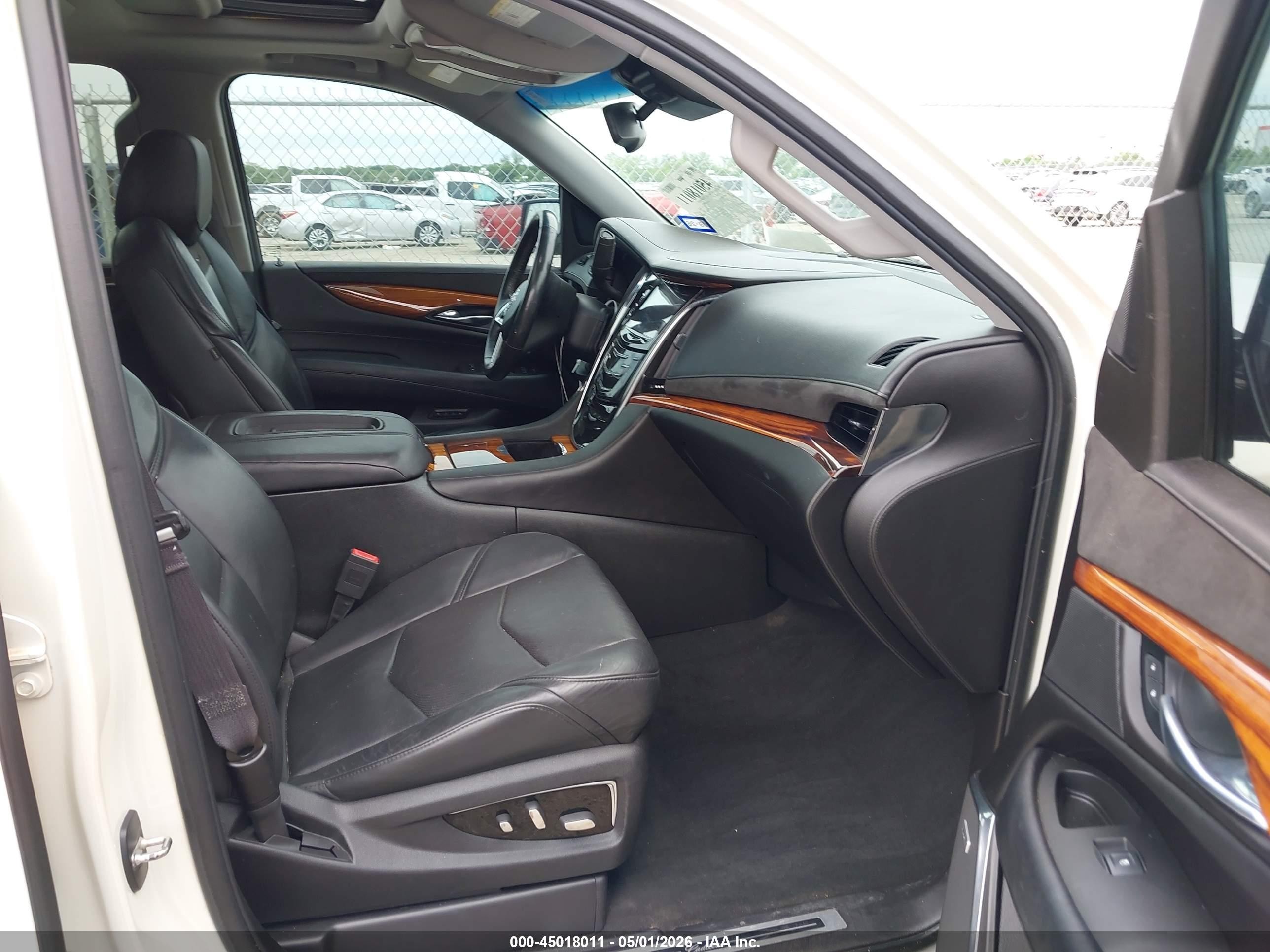 2015 Cadillac Escalade Premium White vin: 1GYS4CKJ9FR271612