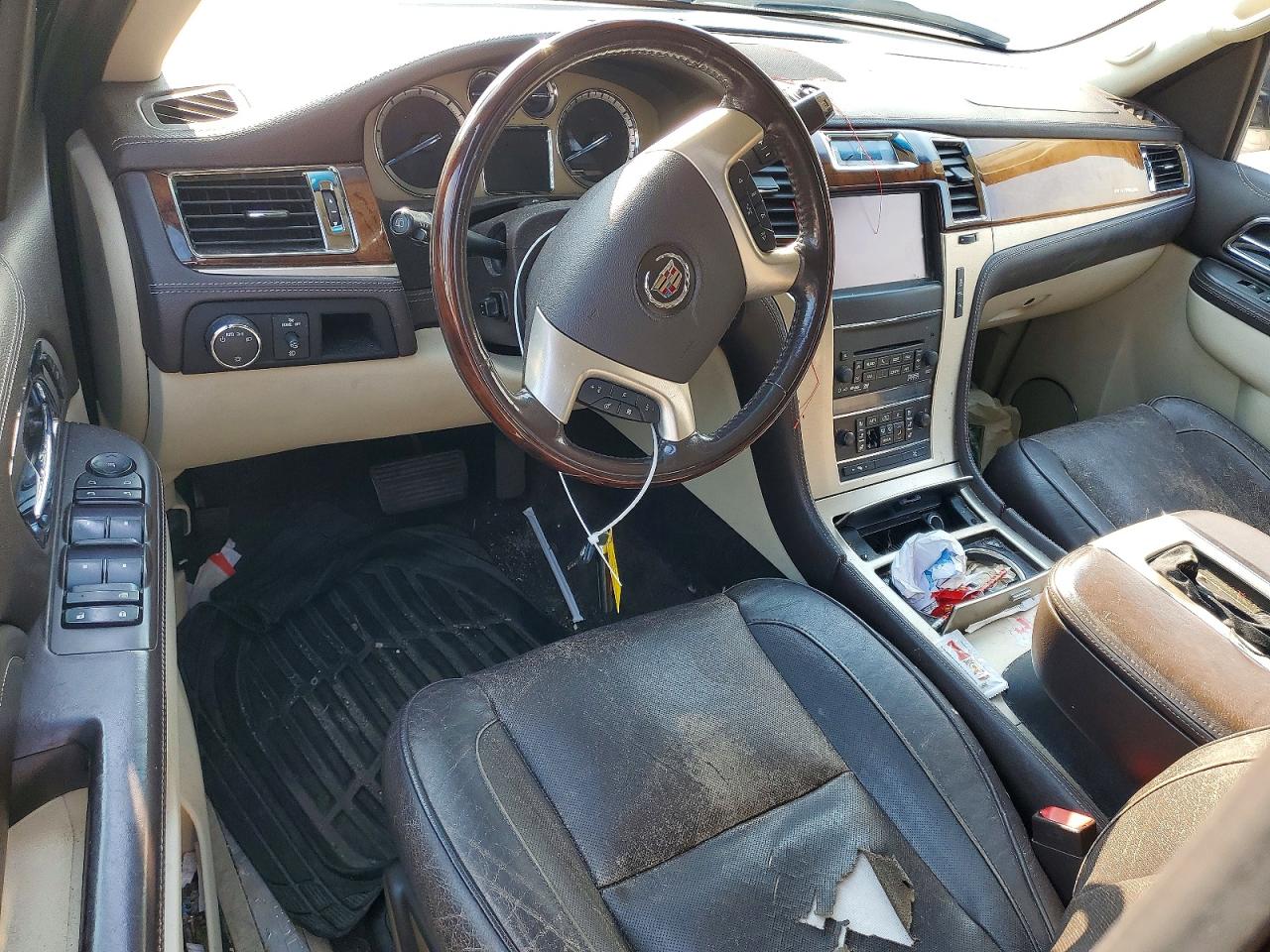 2012 Cadillac Escalade Platinum Черный vin: 1GYS4DEF3CR100458