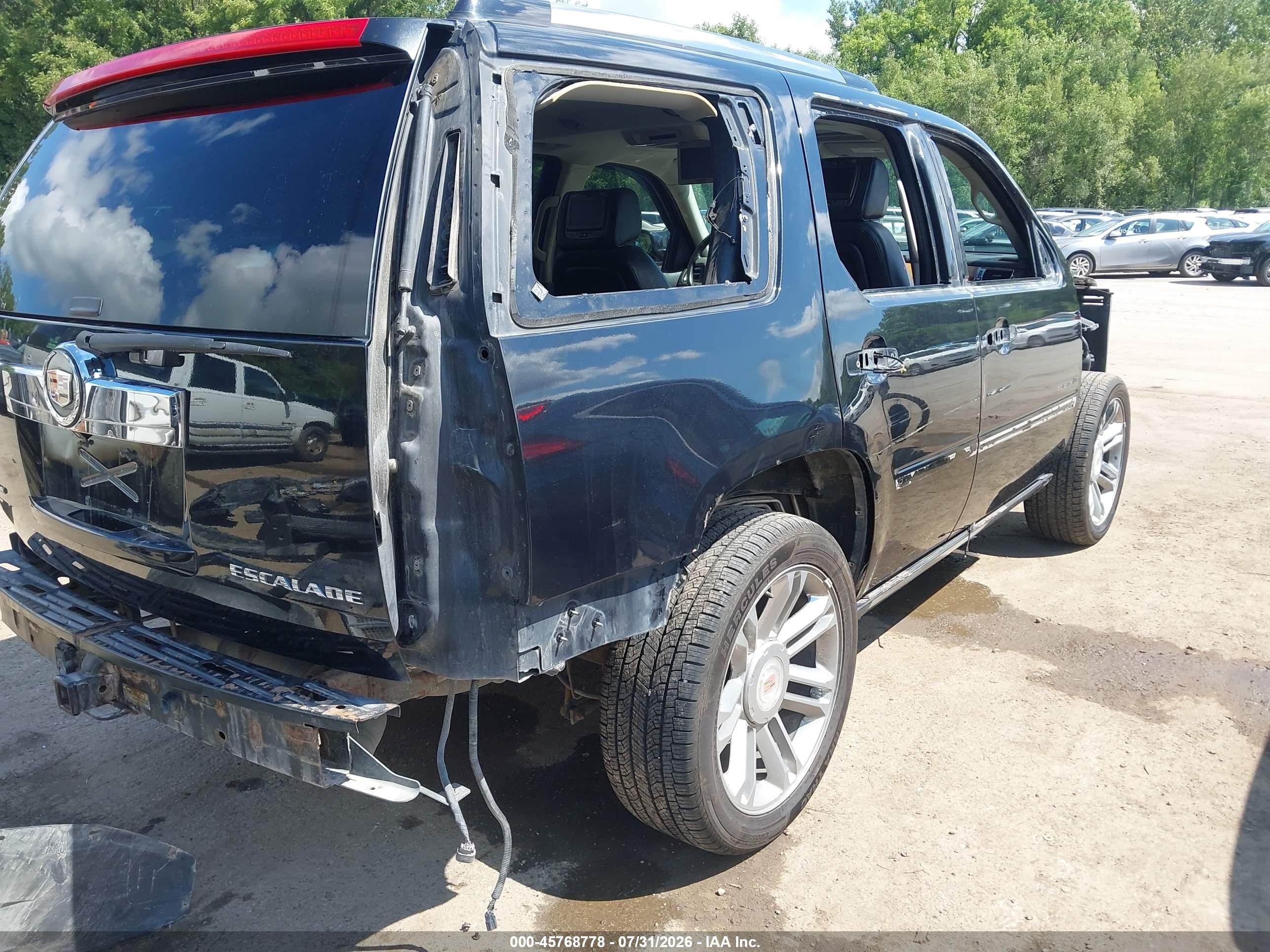 2013 Cadillac Escalade Platinum Edition Black vin: 1GYS4DEF4DR192696