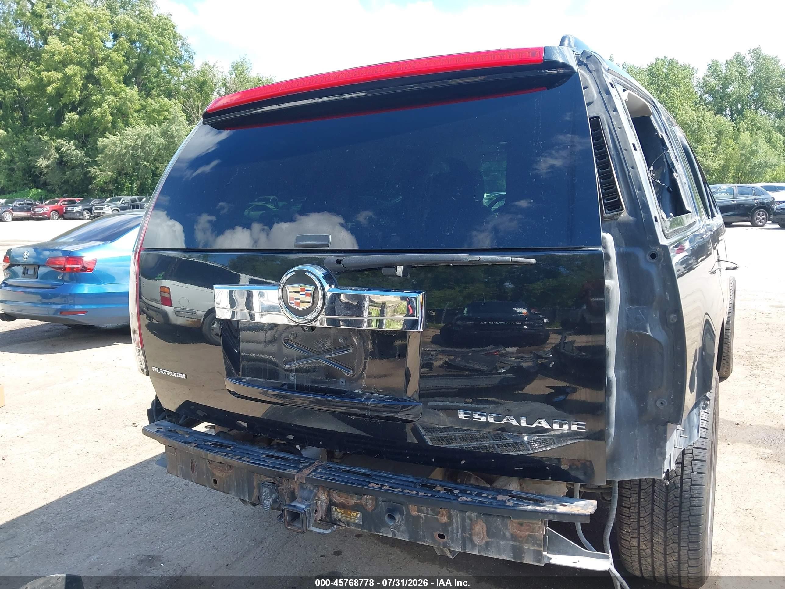 2013 Cadillac Escalade Platinum Edition Black vin: 1GYS4DEF4DR192696