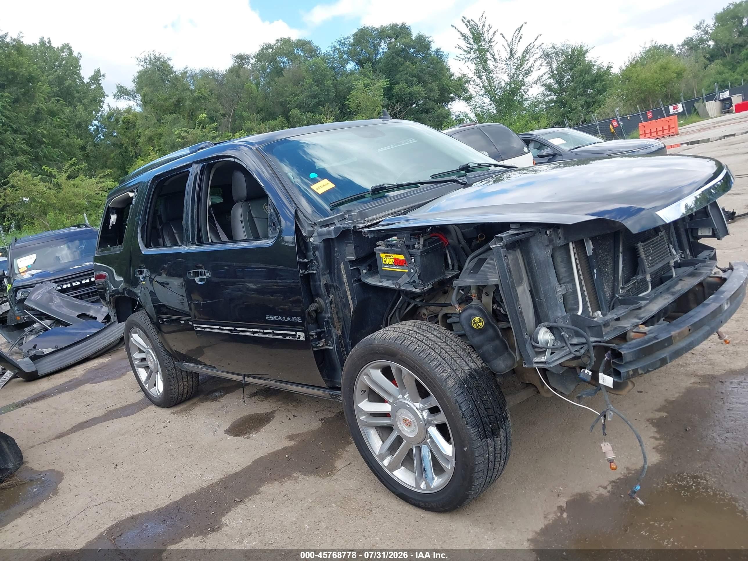 2013 Cadillac Escalade Platinum Edition Black vin: 1GYS4DEF4DR192696