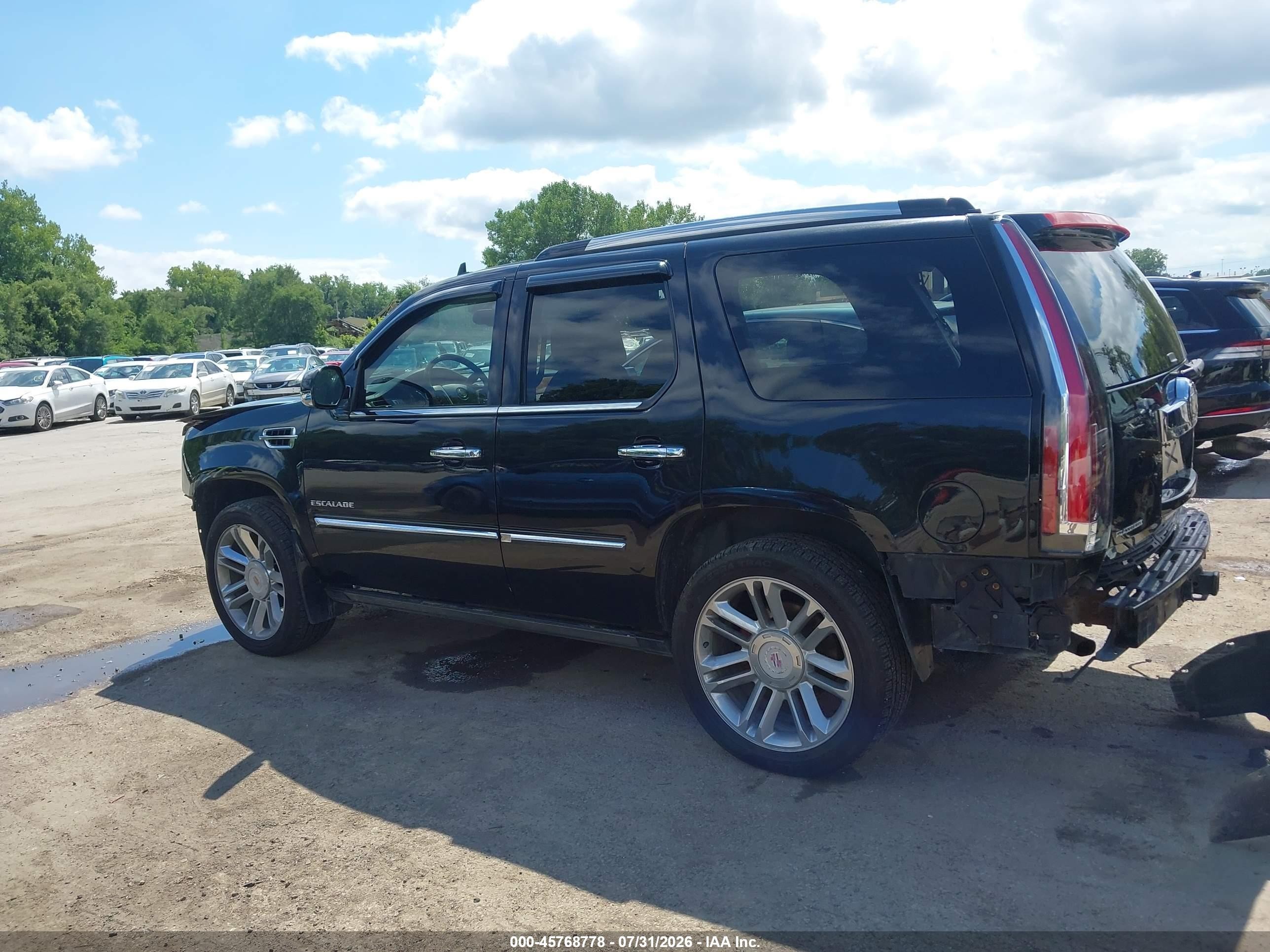 2013 Cadillac Escalade Platinum Edition Black vin: 1GYS4DEF4DR192696