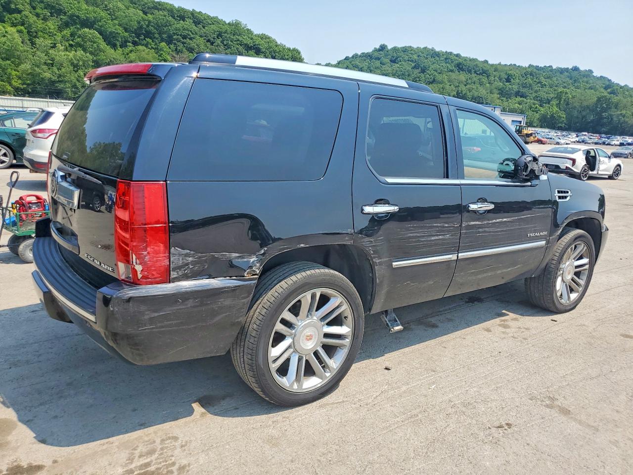 2014 Cadillac Escalade Platinum Черный vin: 1GYS4DEF4ER182820