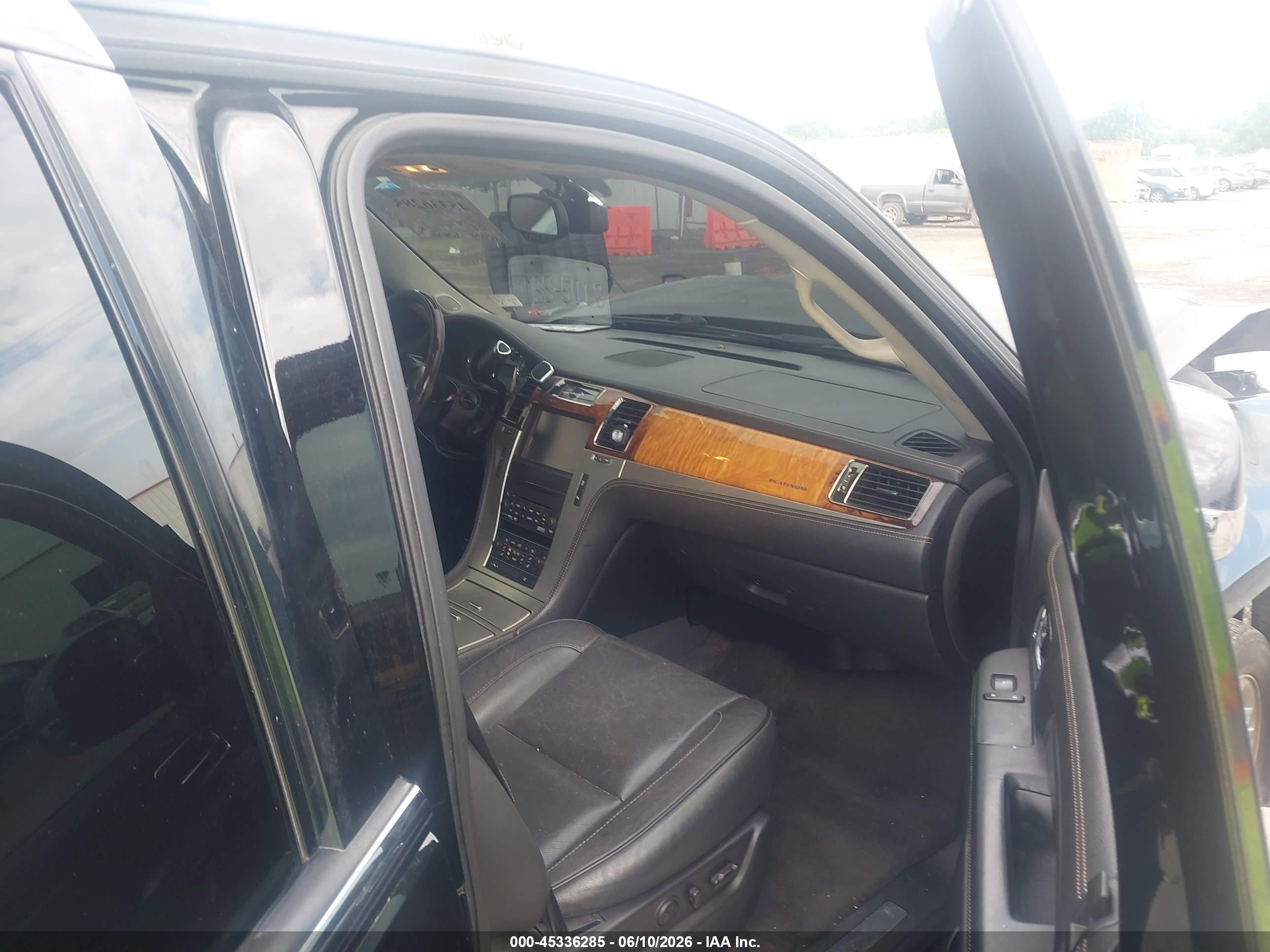 2013 Cadillac Escalade Platinum Edition Black vin: 1GYS4DEF8DR279999