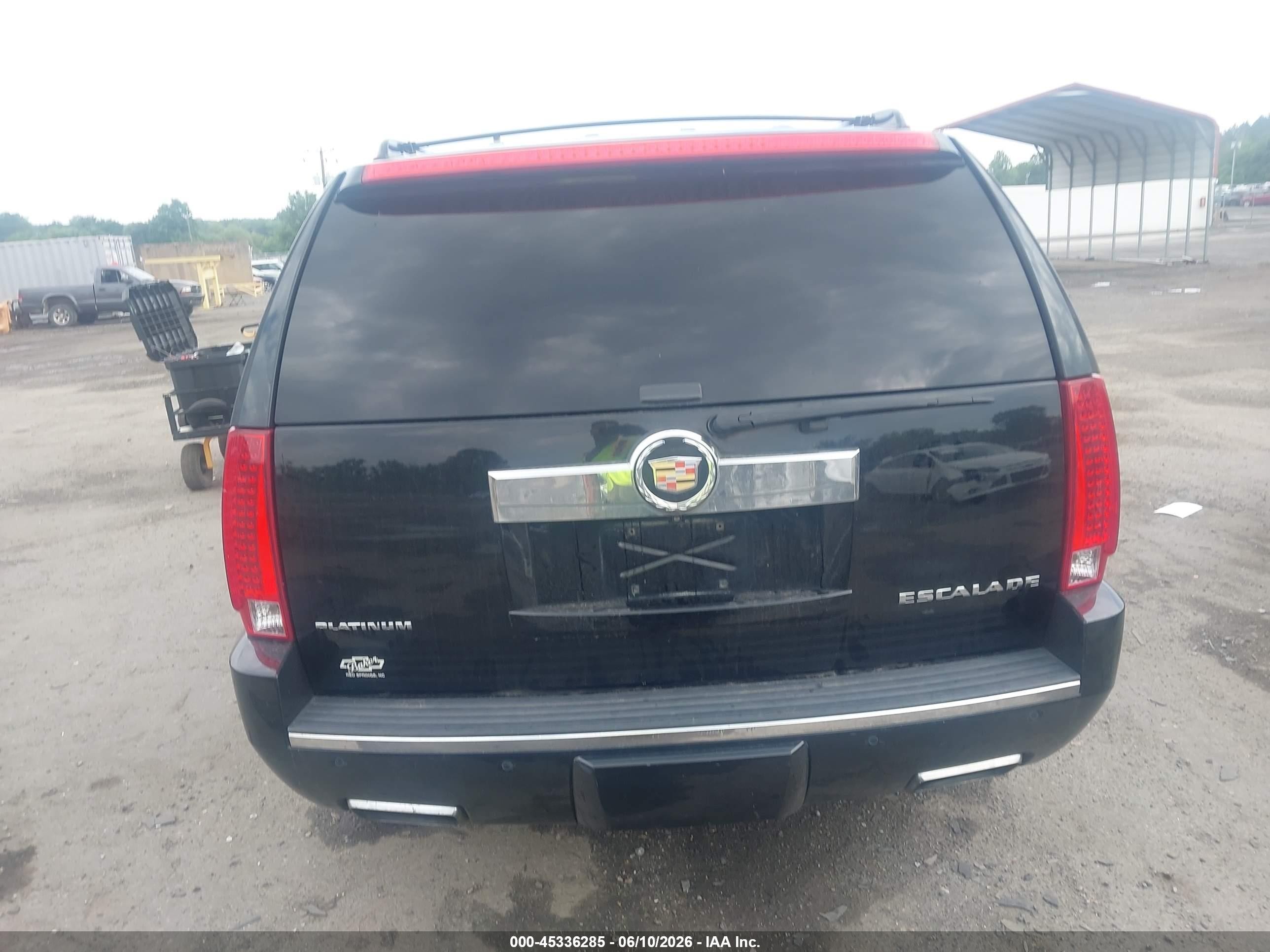 2013 Cadillac Escalade Platinum Edition Black vin: 1GYS4DEF8DR279999