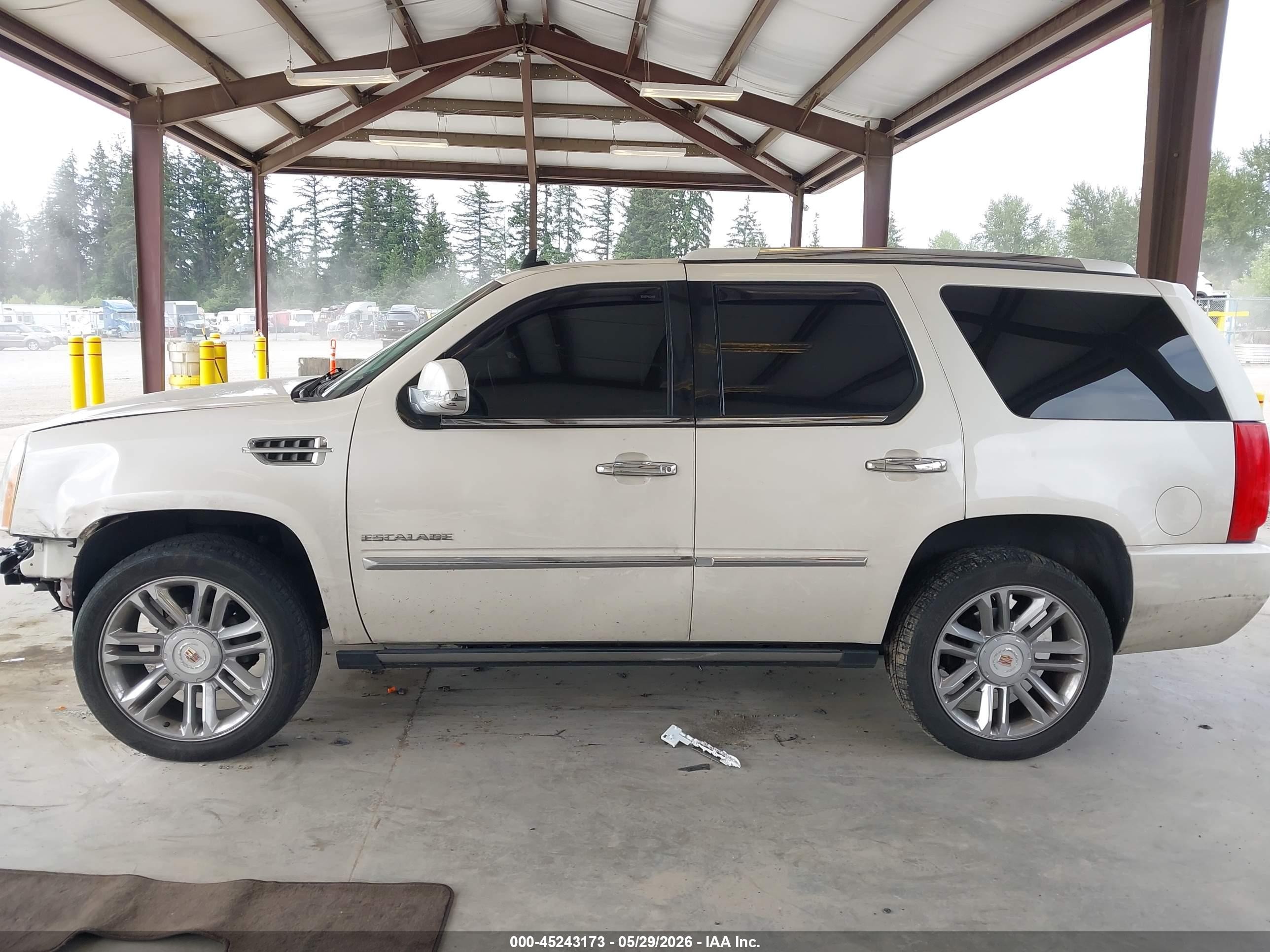 2013 Cadillac Escalade Platinum Edition White vin: 1GYS4DEF9DR368433