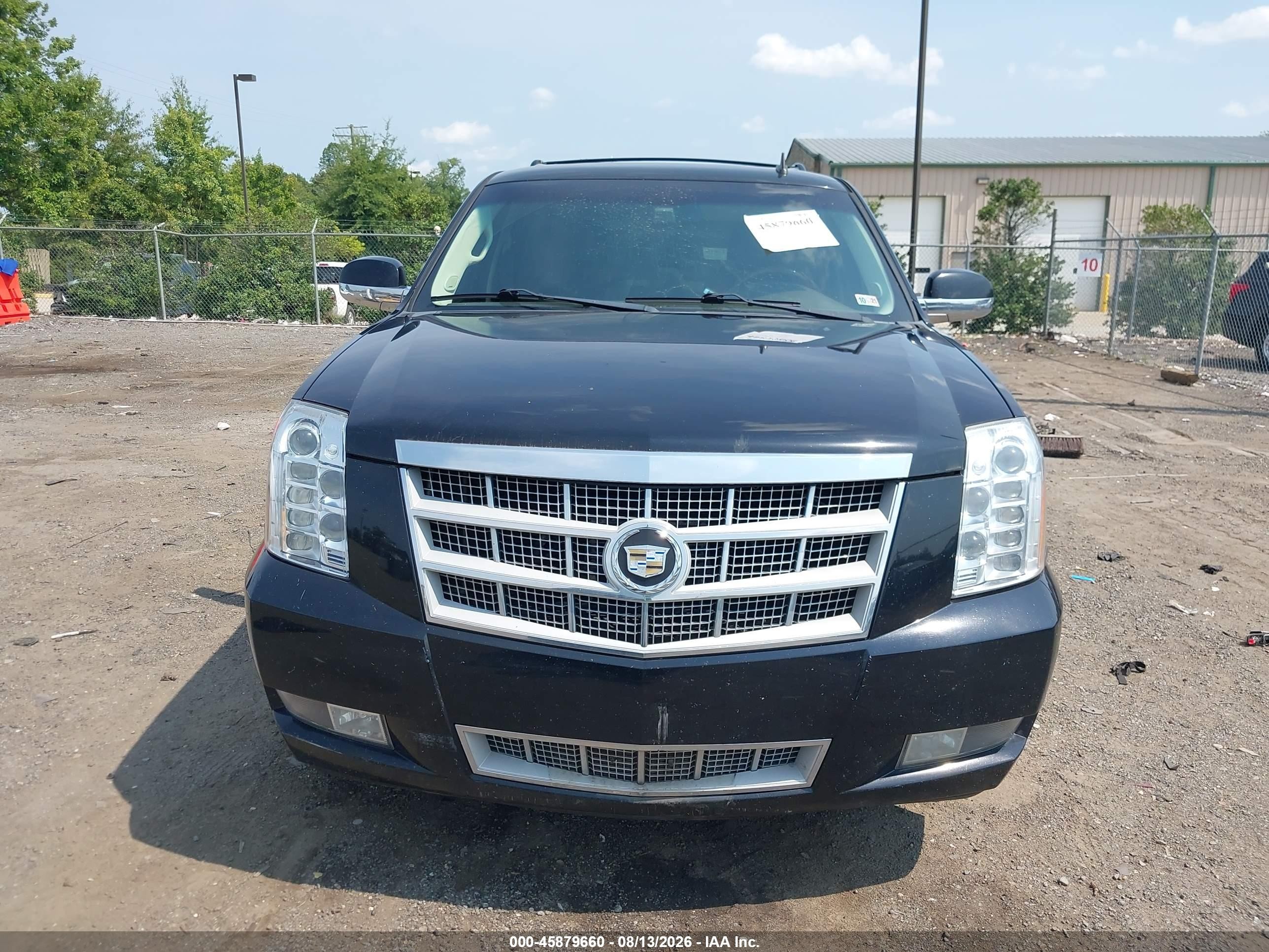 2012 Cadillac Escalade Platinum Edition Black vin: 1GYS4DEFXCR290243