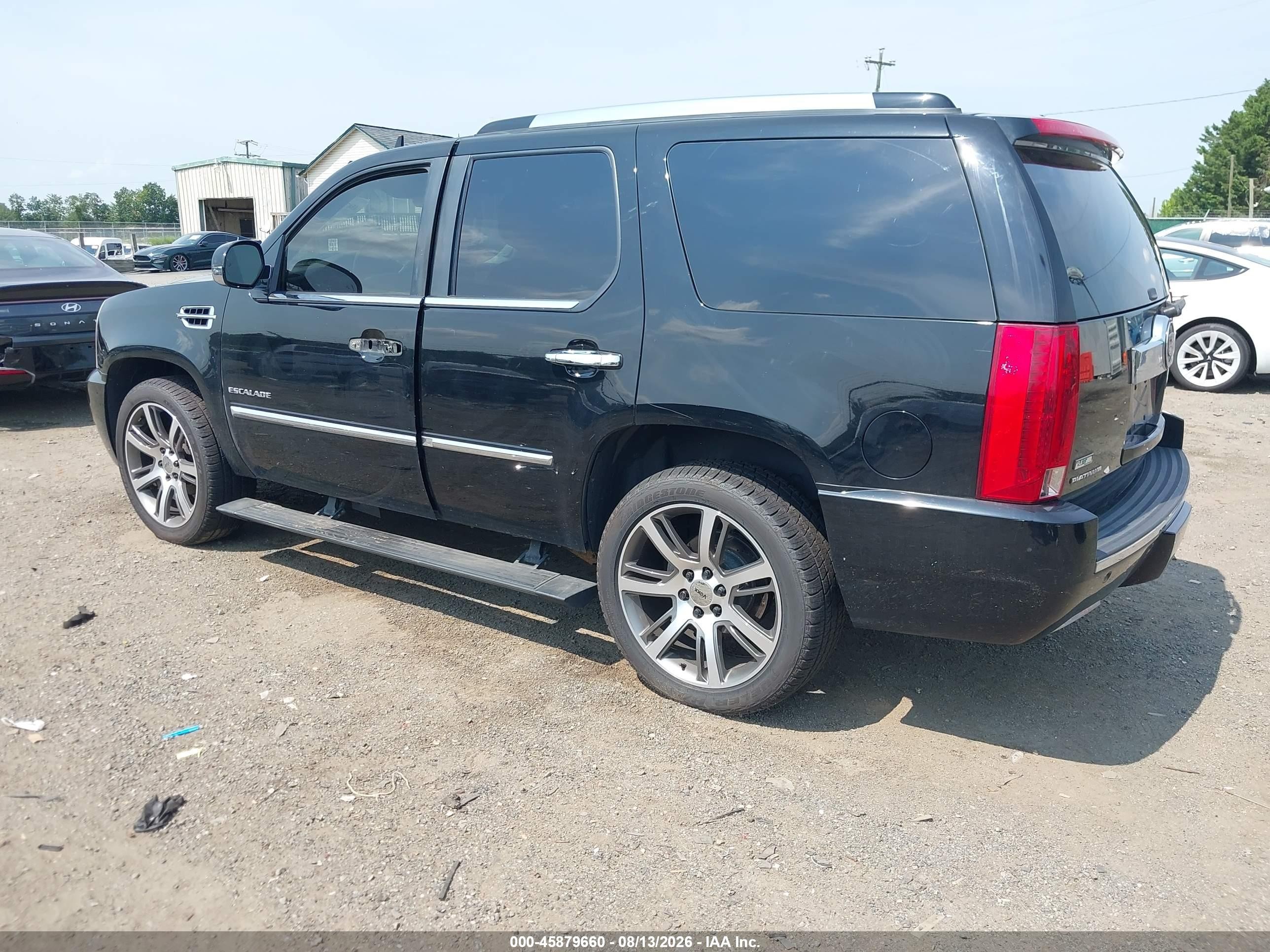 2012 Cadillac Escalade Platinum Edition Black vin: 1GYS4DEFXCR290243